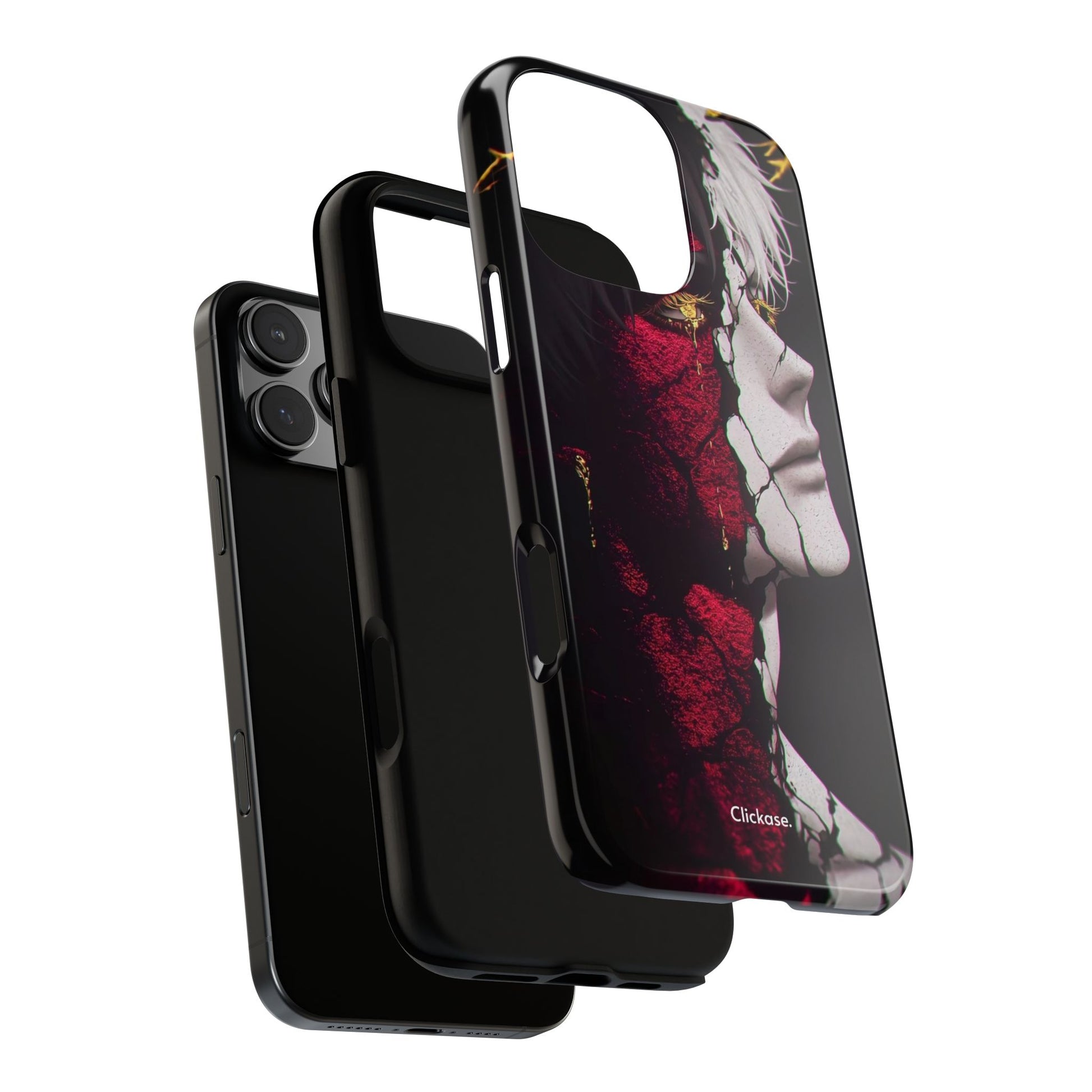 Duality Split Face Anime - Tough Phone Case by