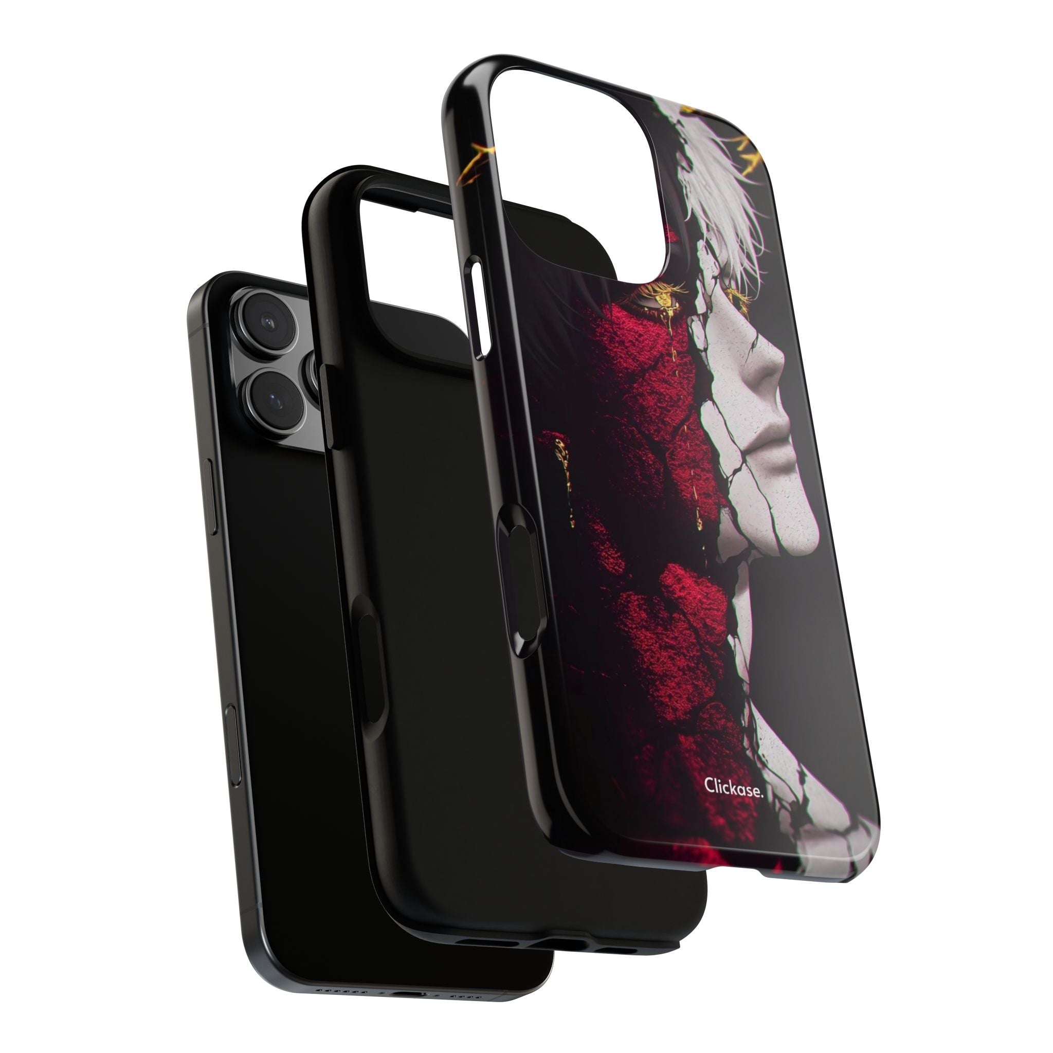 Duality Split Face Anime - Tough Phone Case by