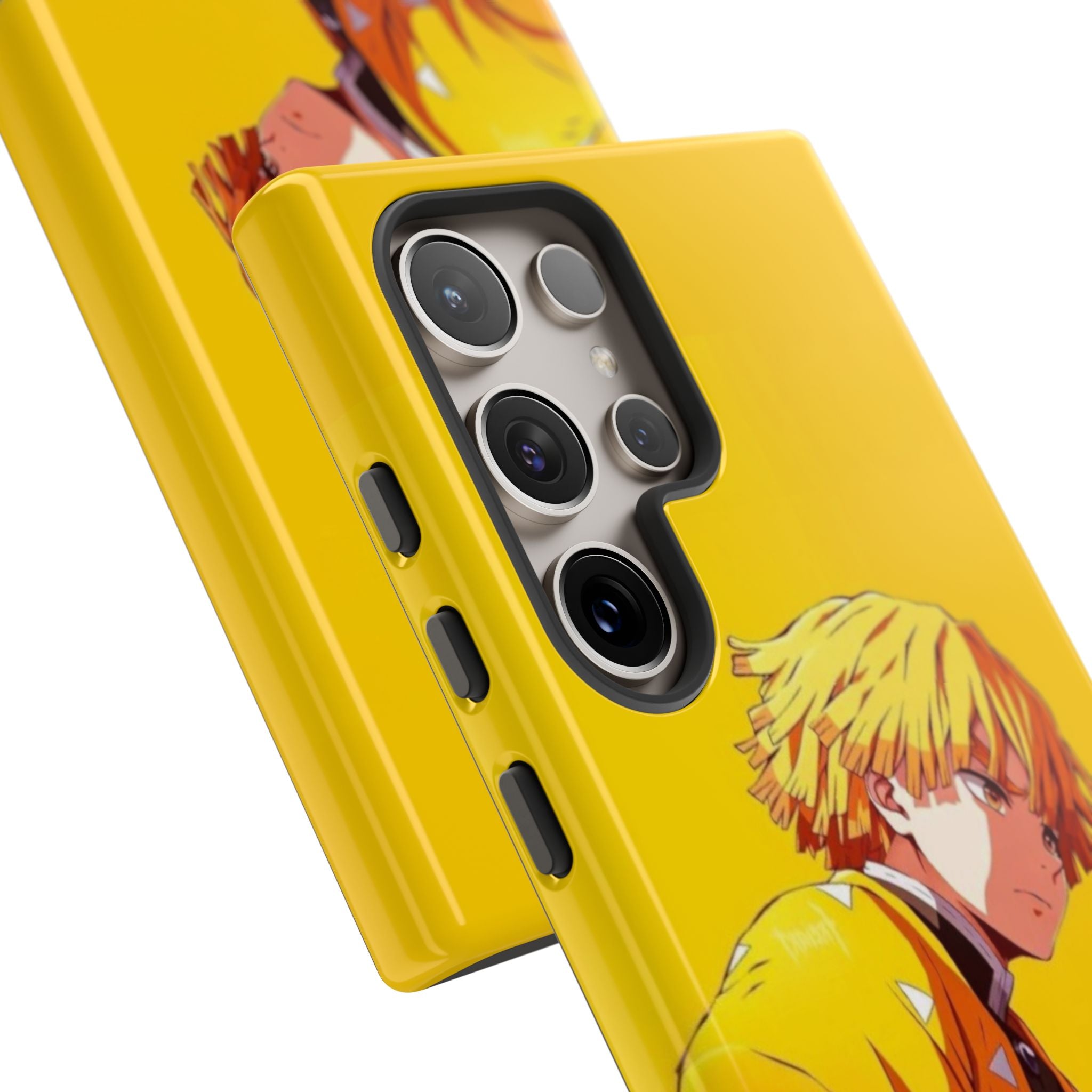 Zenitsu Agatsuma – Thunder Breathing Lightning Strike Tough Phone Case by