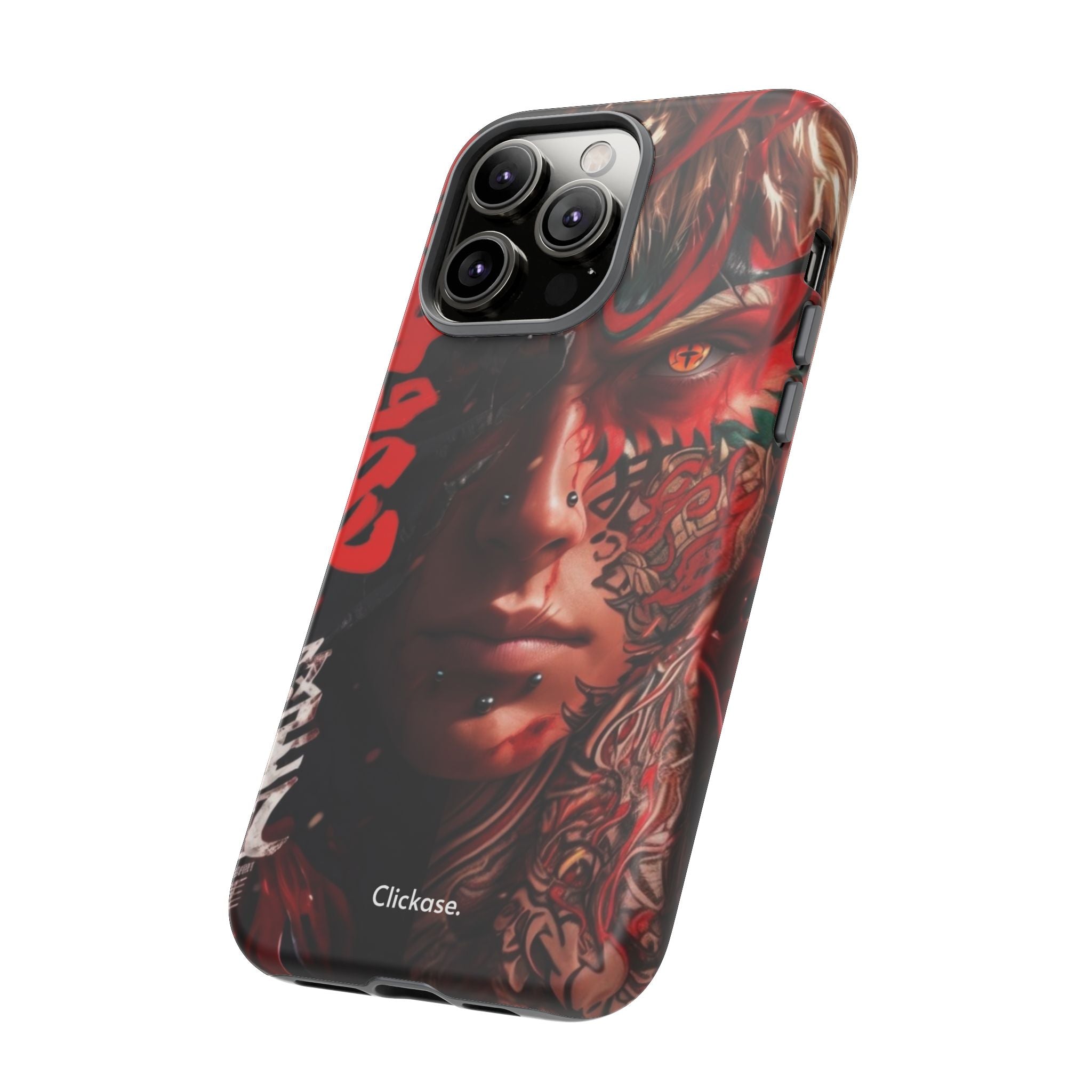 Evil Eye Anime - Tough Phone Case by