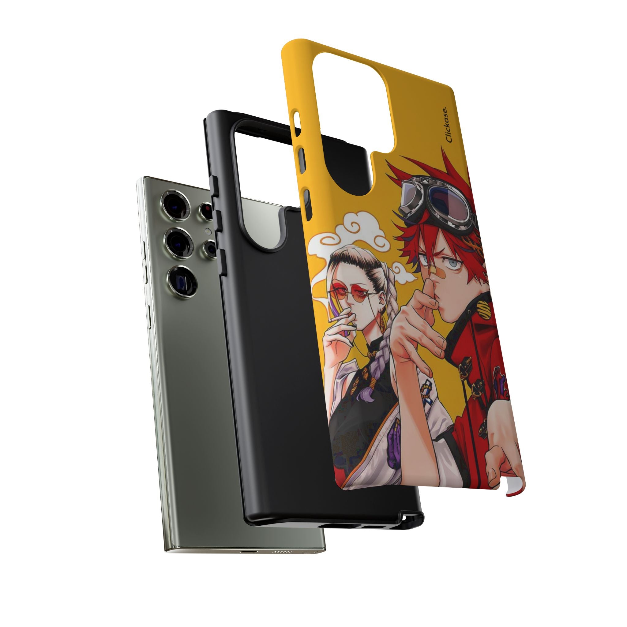 Alma & Tao Saotome - Gokurakugai Tough Phone Case by