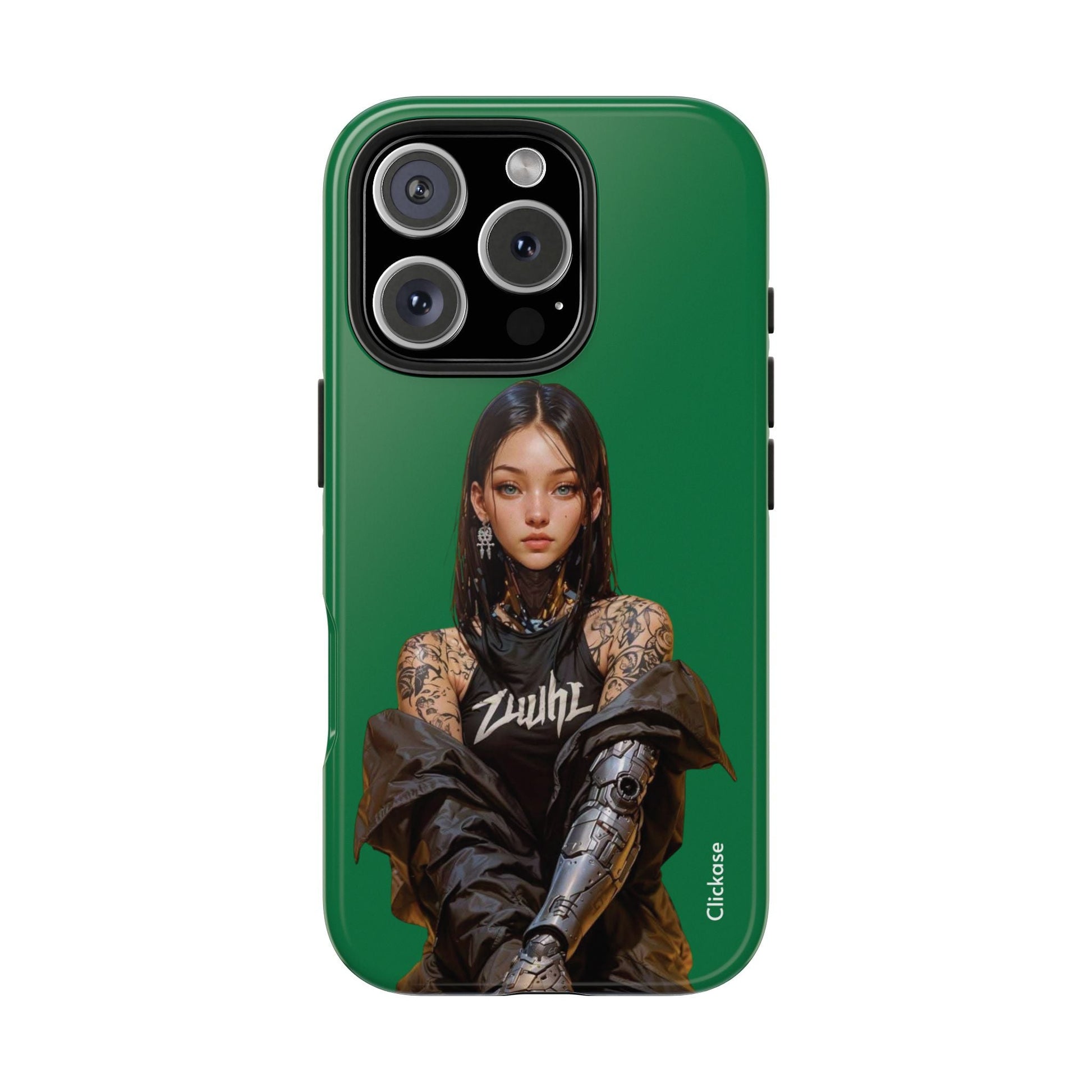 Cyber Tattoo Girl by