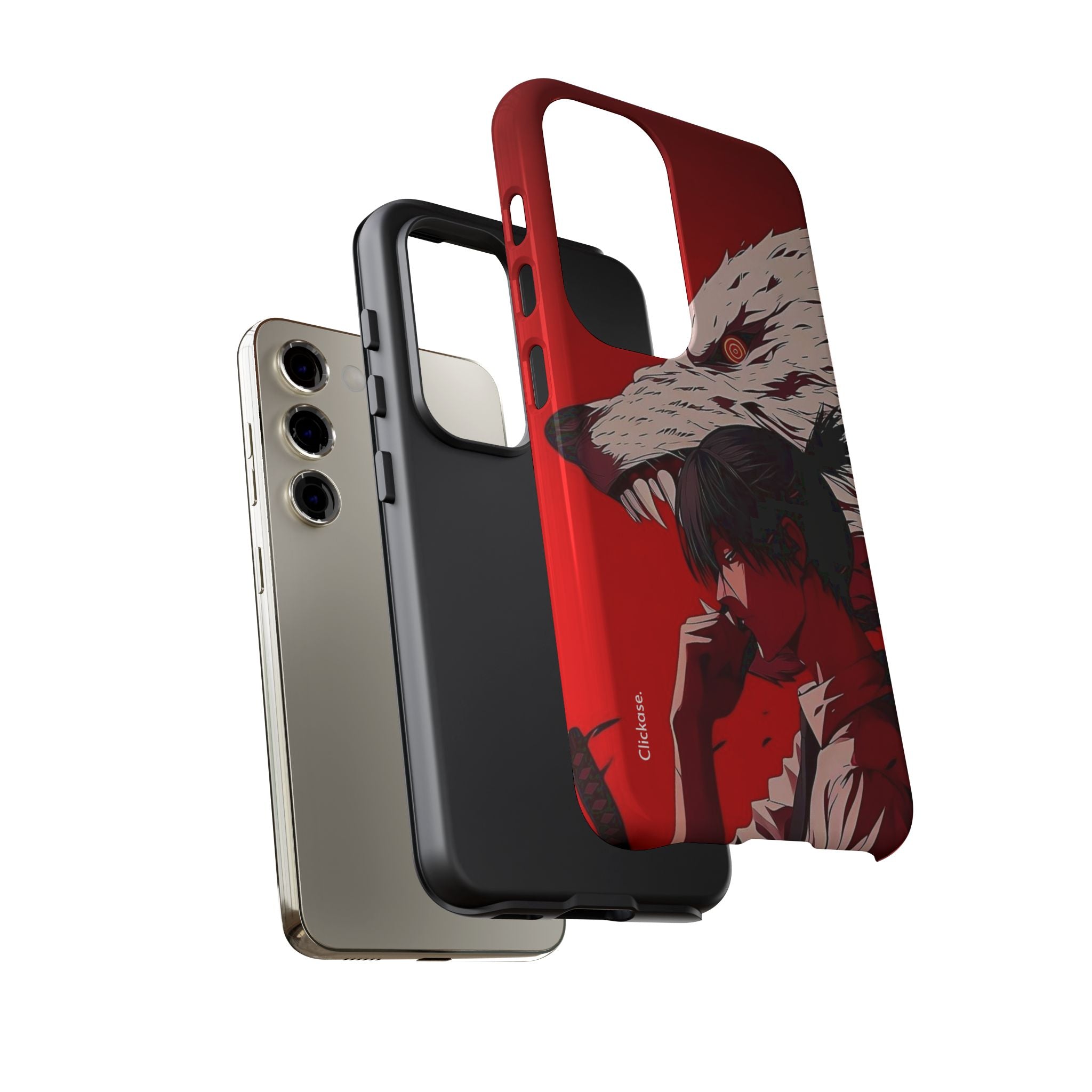 Samurai Wolf - Tough Phone Case by