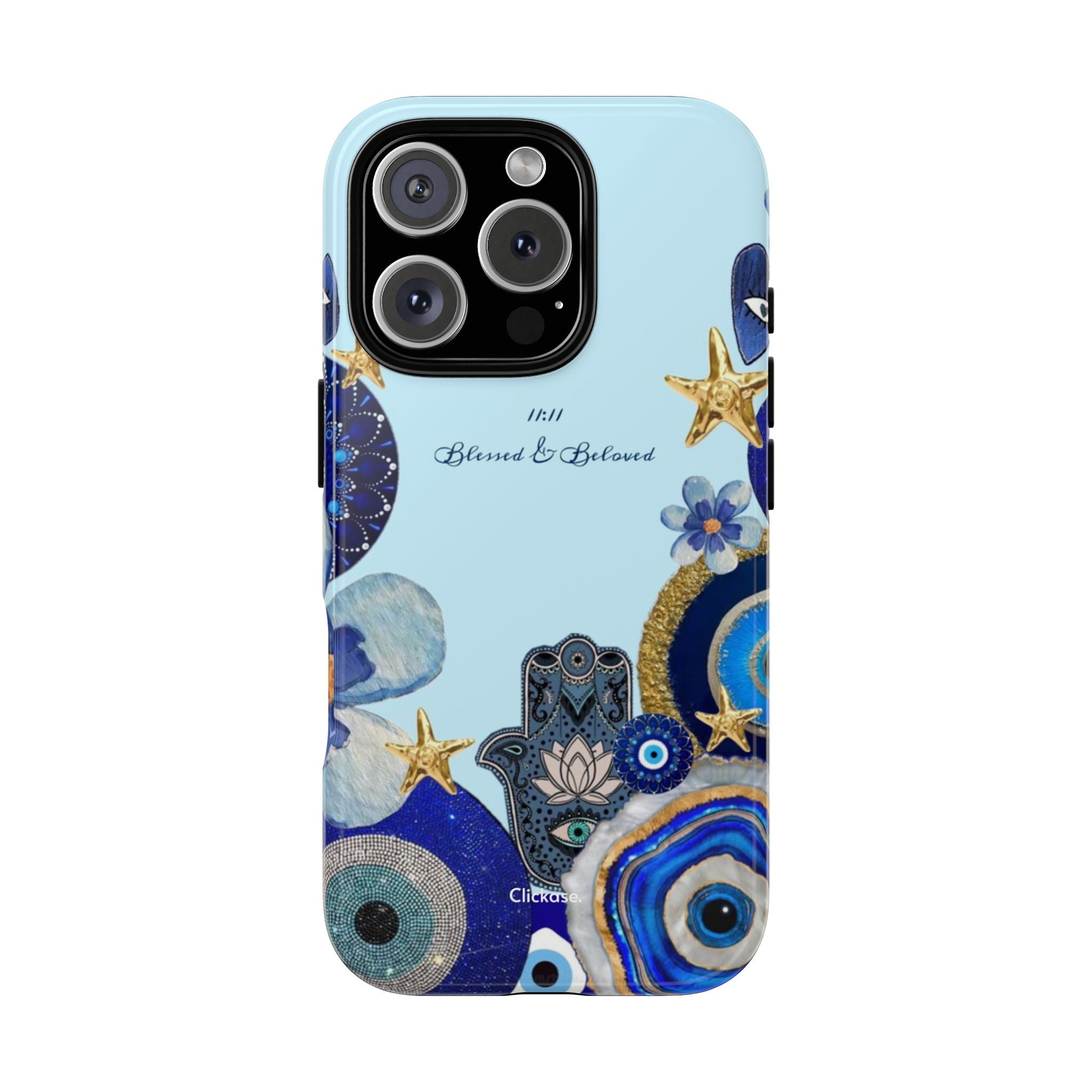 Hamsa Ocean-Inspired Tough Phone Case by