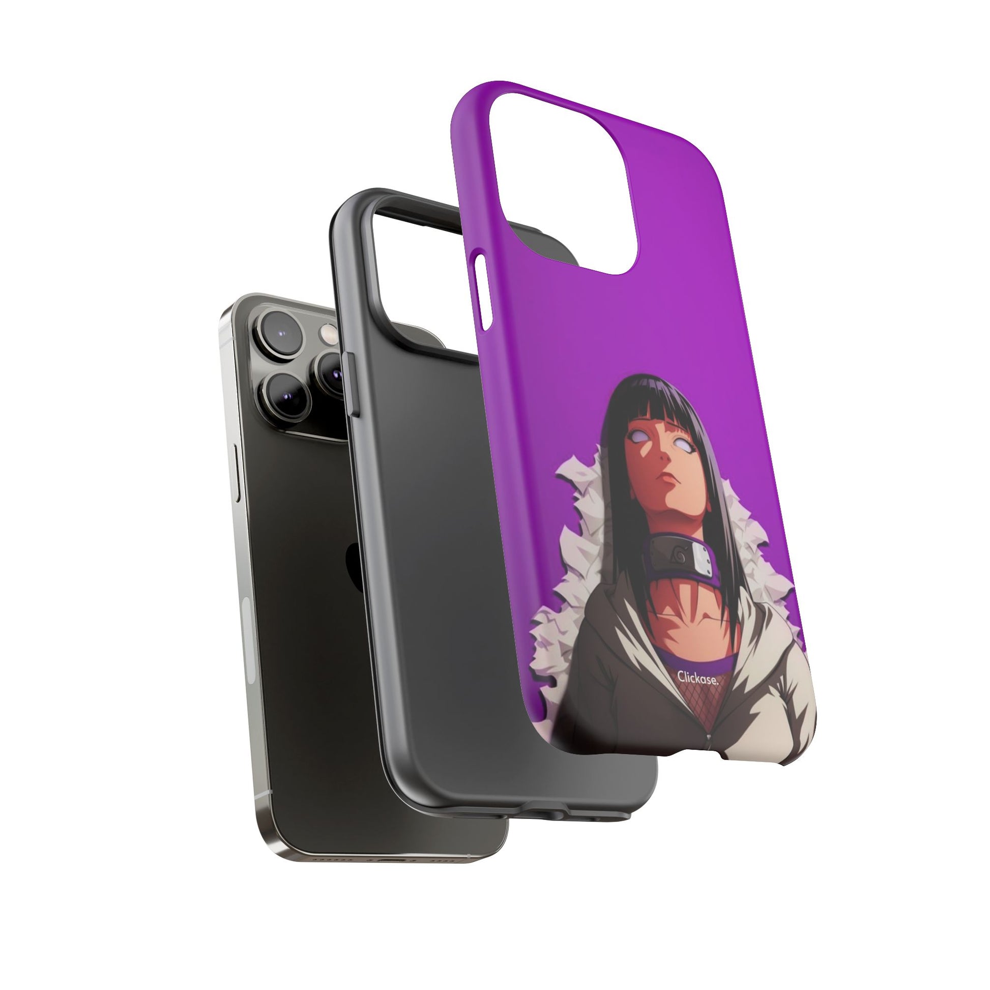 Hinata Hyuga - Naruto Tough Phone CasePhone CaseClickase®Hinata Hyuga - Naruto