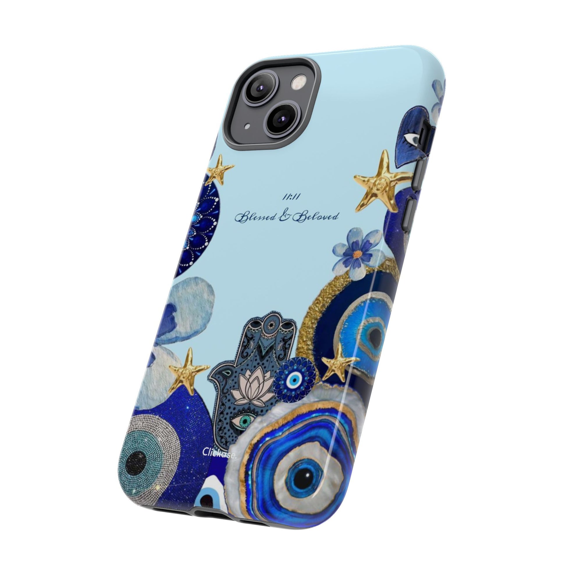 Hamsa Ocean-Inspired Tough Phone Case by