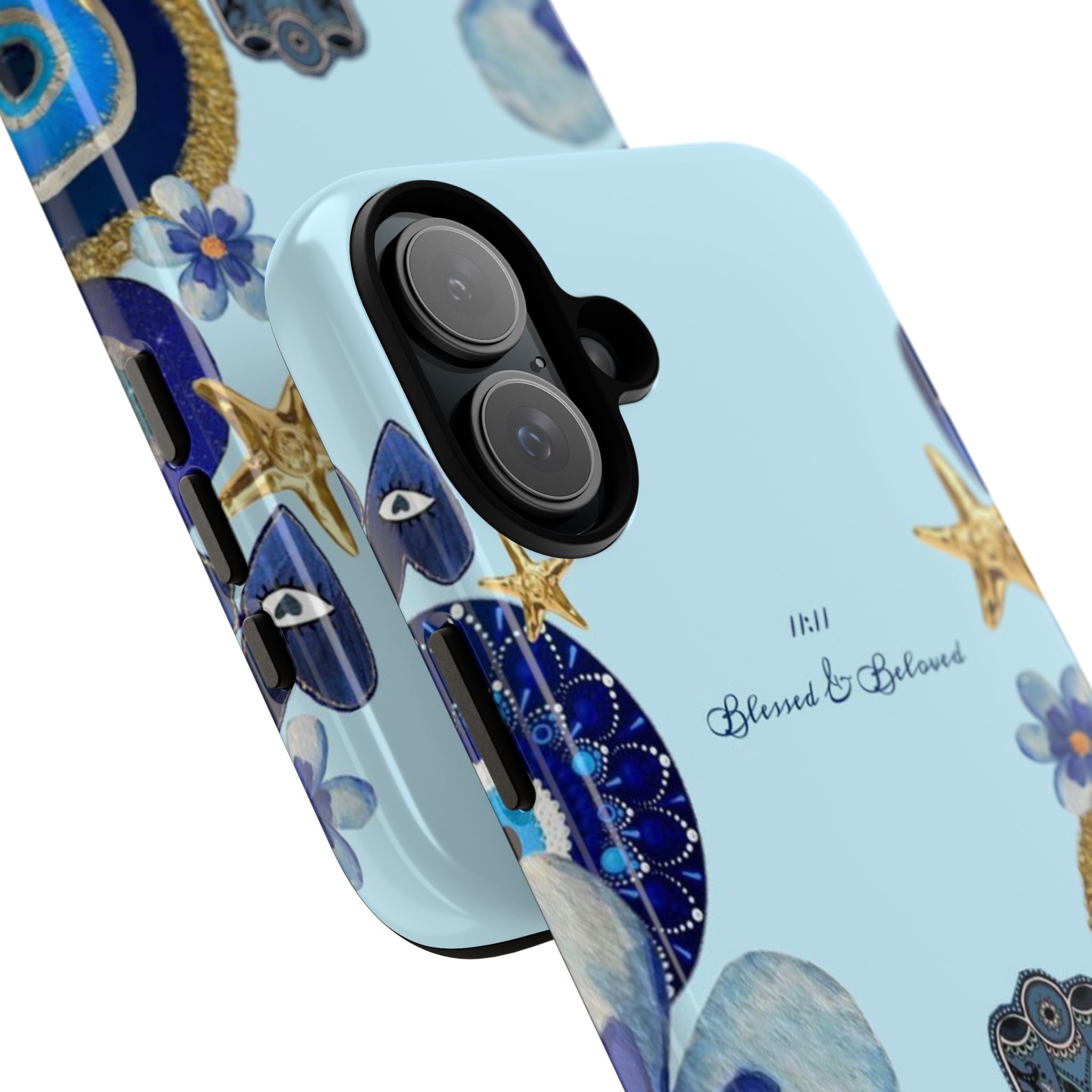Hamsa Ocean-Inspired Tough Phone Case by