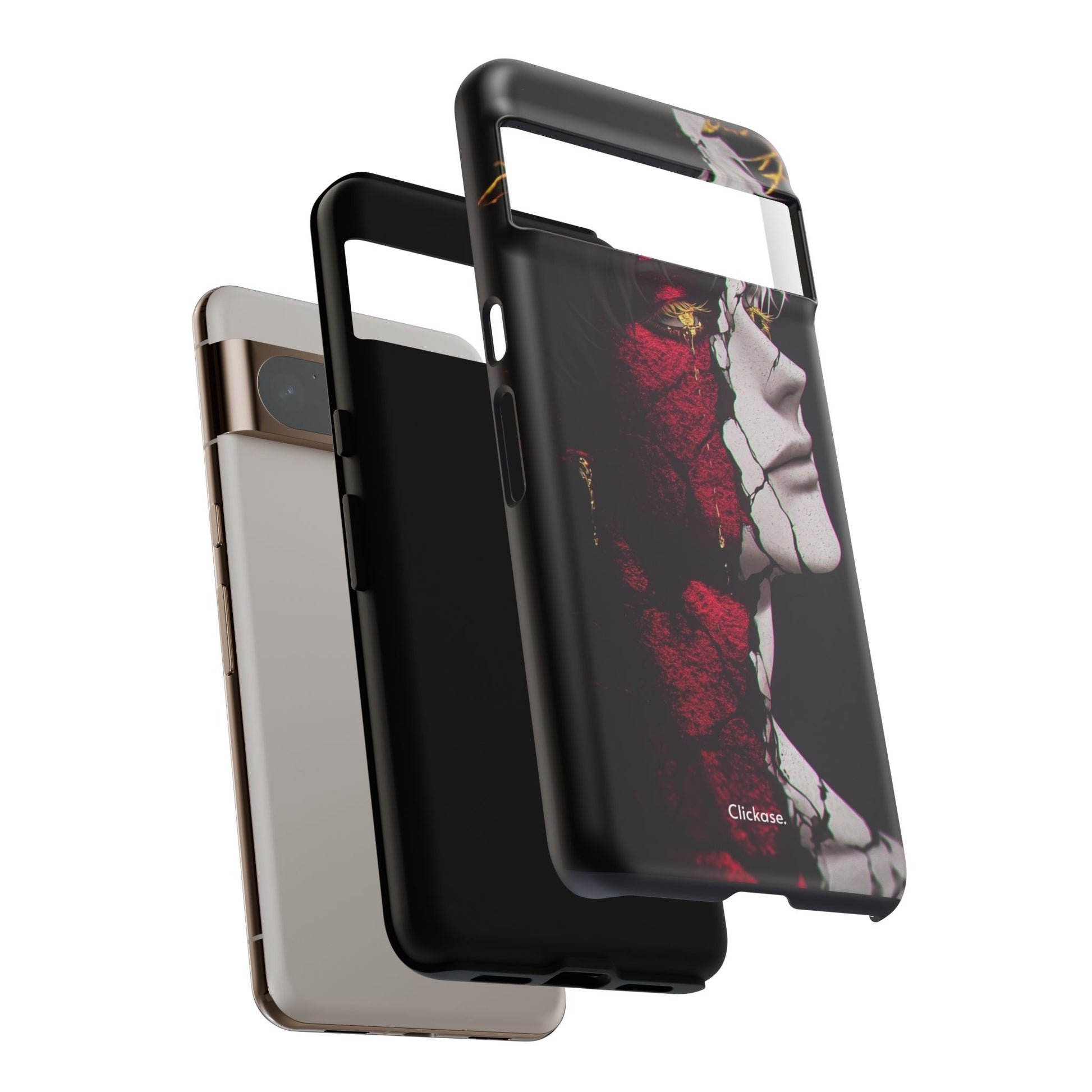 Duality Split Face Anime - Tough Phone Case by