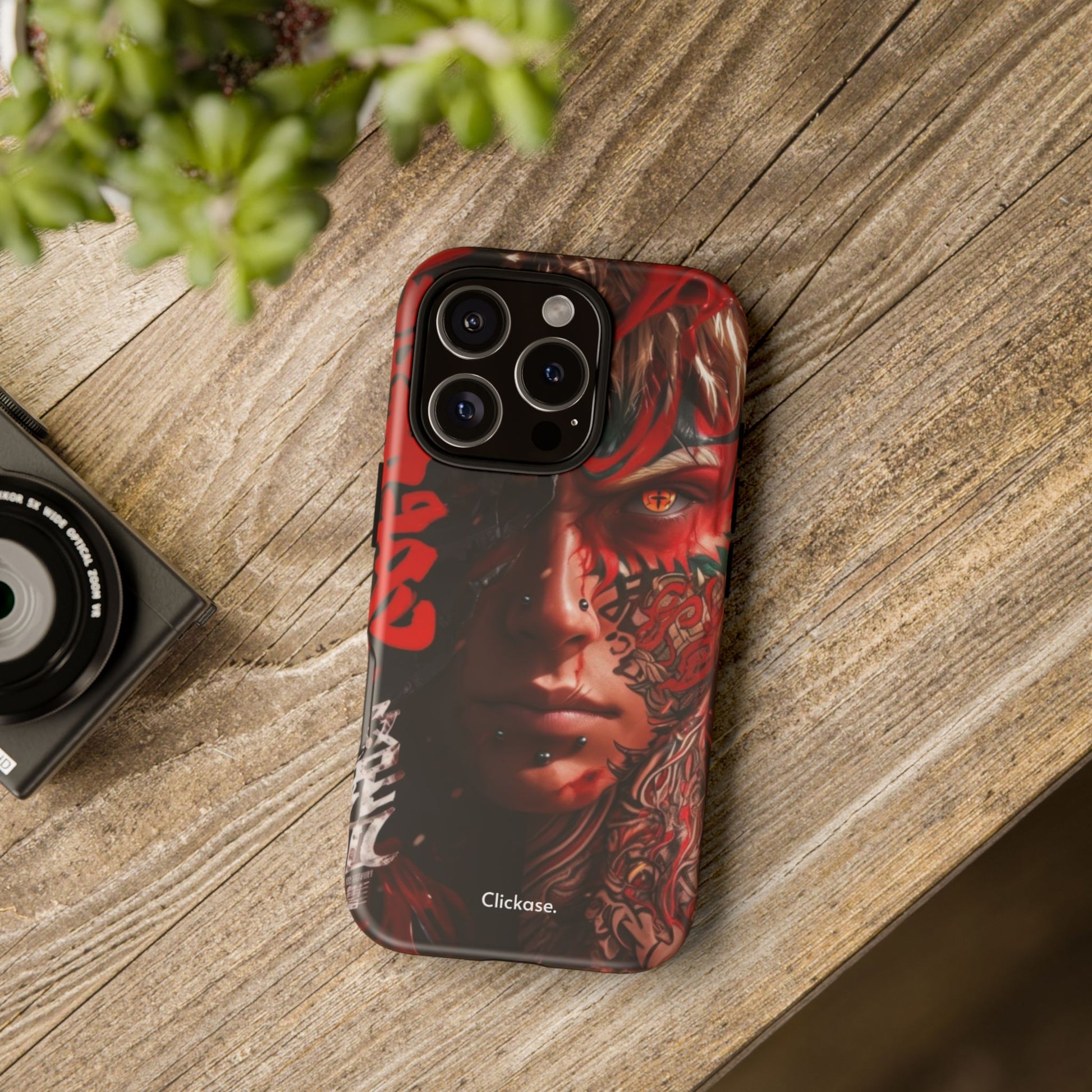 Evil Eye Anime - Tough Phone Case by