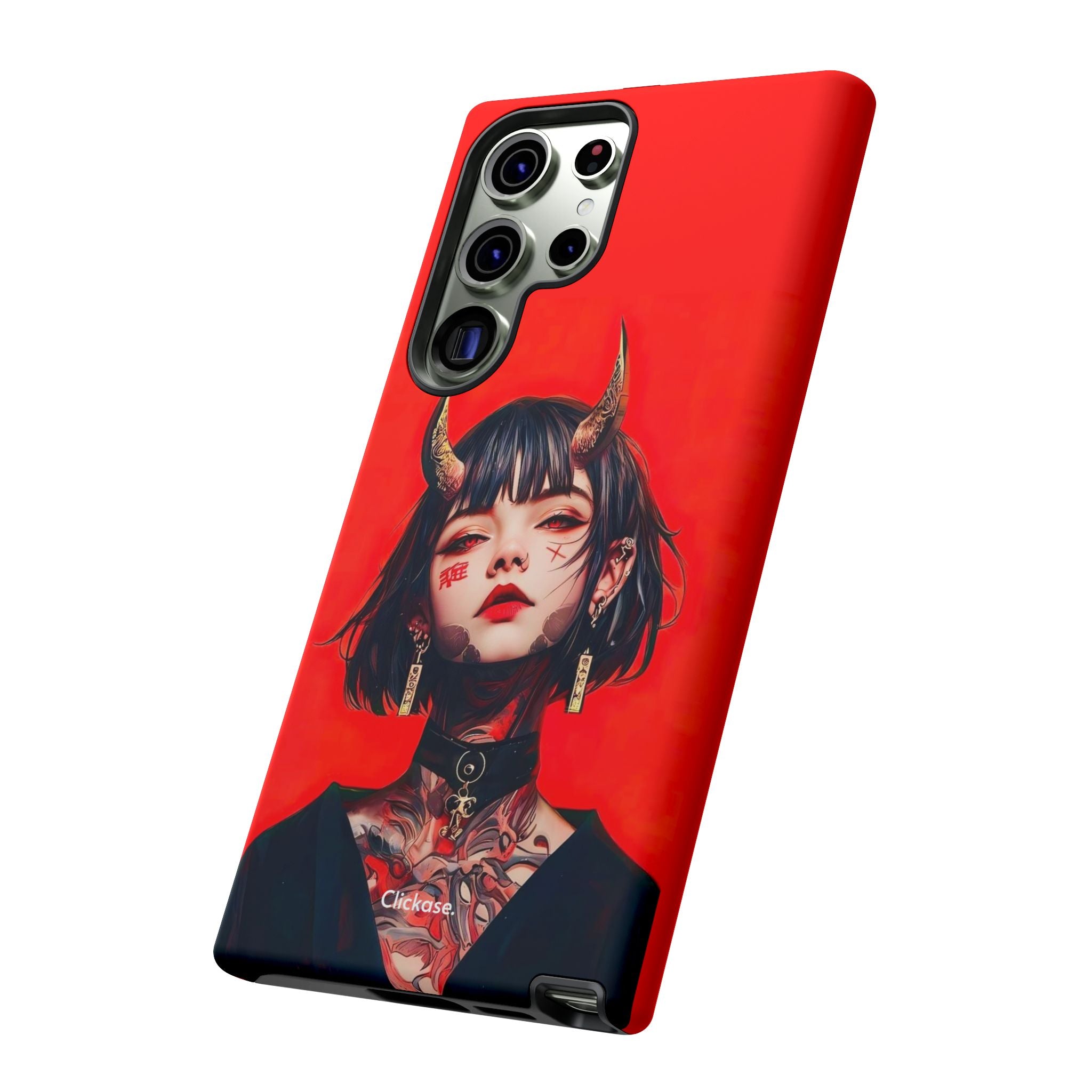 Stylish Phone Case with Edgy Design, Unique Phone Cover, Gothic Aesthetic Accessories, Trendy Cell Phone Case, Perfect Gift for Teens by