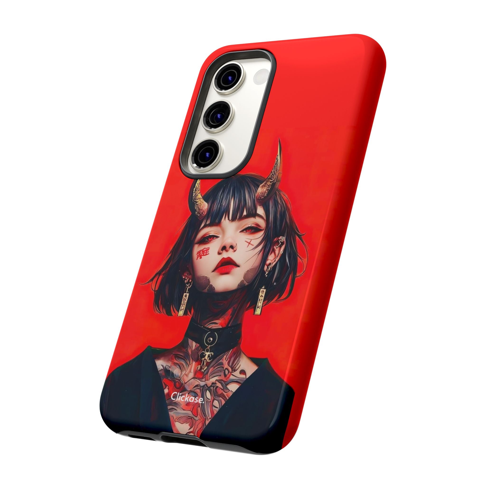 Stylish Phone Case with Edgy Design, Unique Phone Cover, Gothic Aesthetic Accessories, Trendy Cell Phone Case, Perfect Gift for Teens by