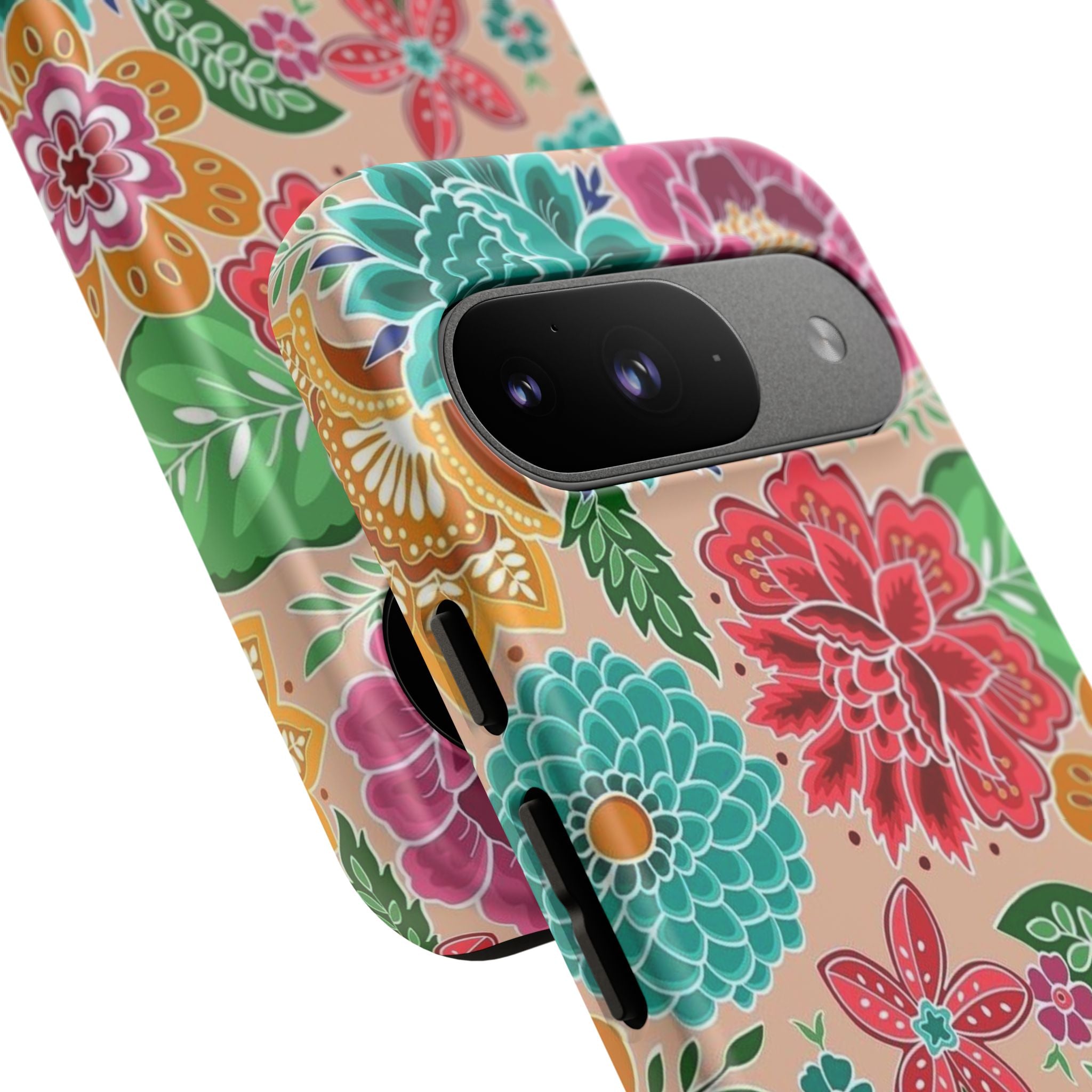 Cute Floral Design Tough Phone Case by