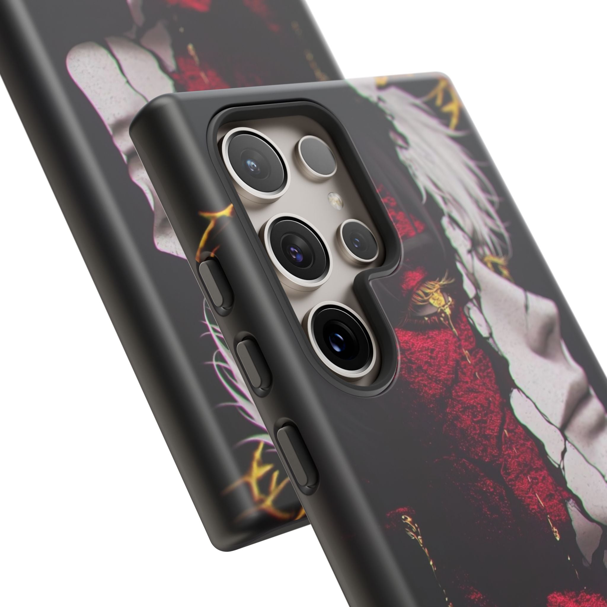 Duality Split Face Anime - Tough Phone Case by