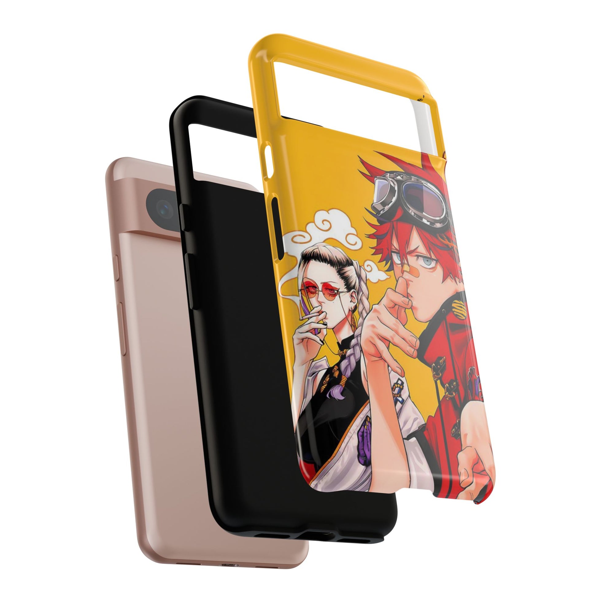Alma & Tao Saotome - Gokurakugai Tough Phone Case by