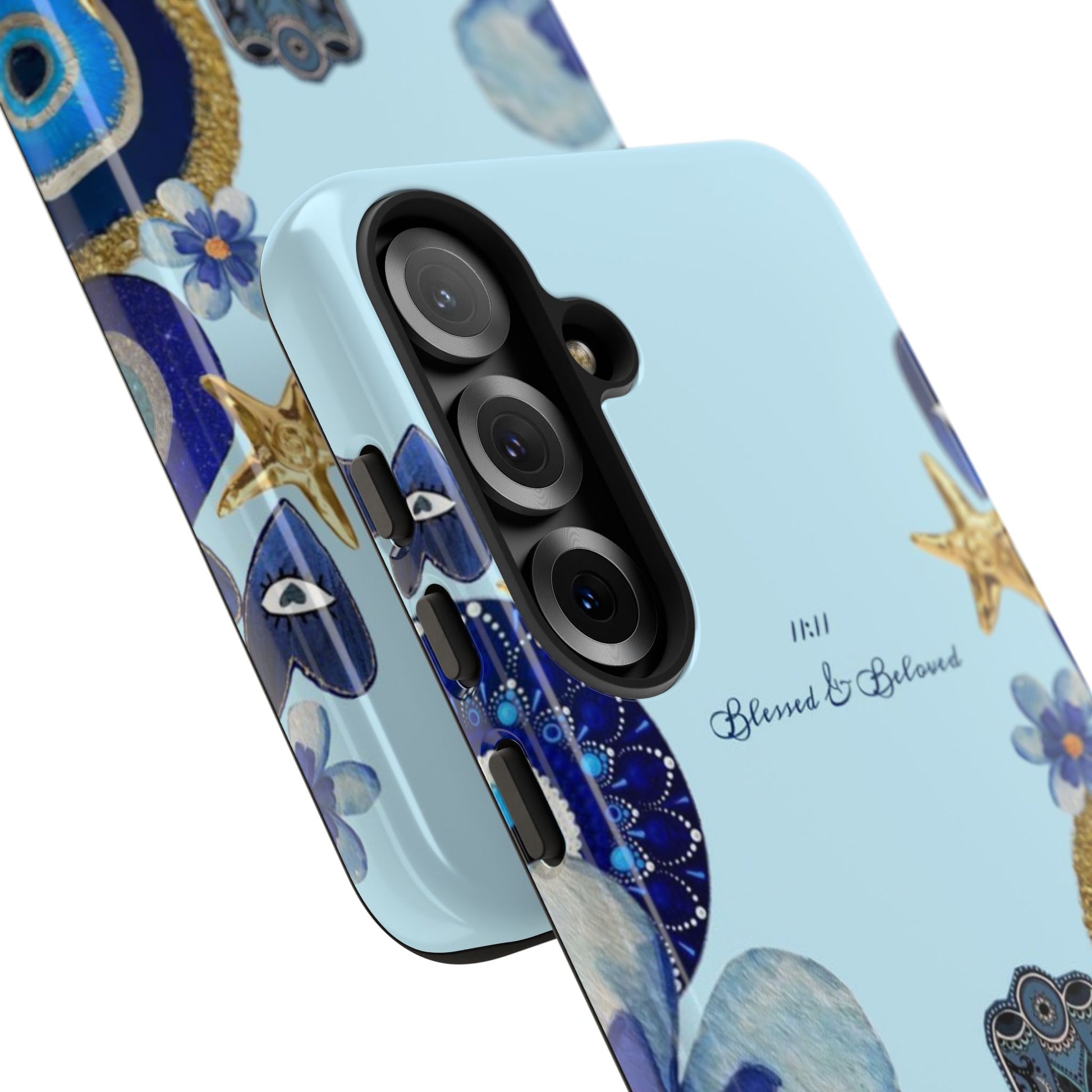 Hamsa Ocean-Inspired Tough Phone Case by