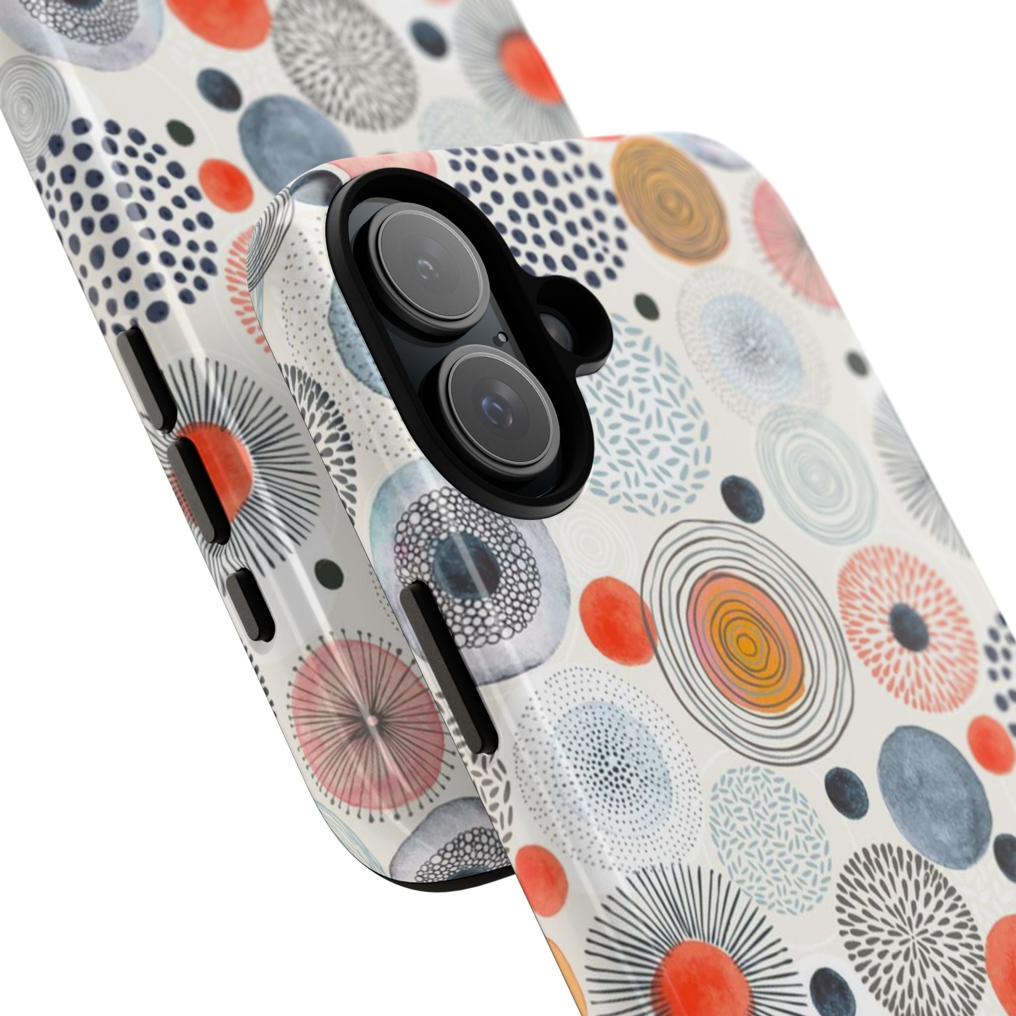 Colorful Abstract Tough Phone Case by