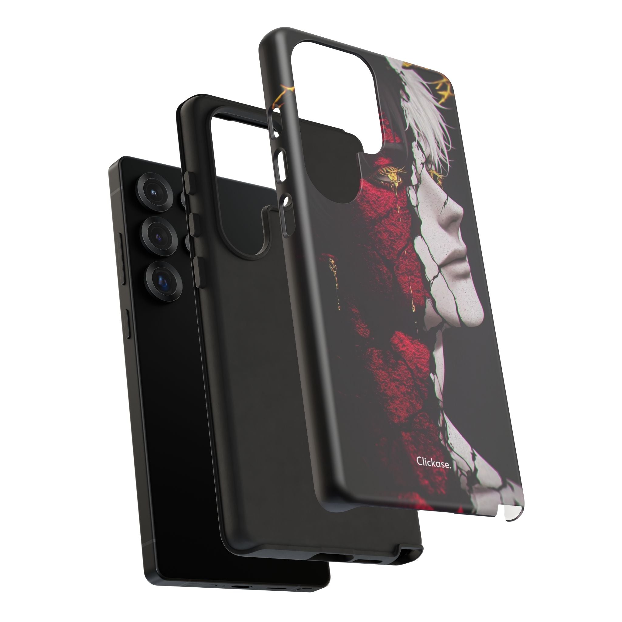Duality Split Face Anime - Tough Phone Case by