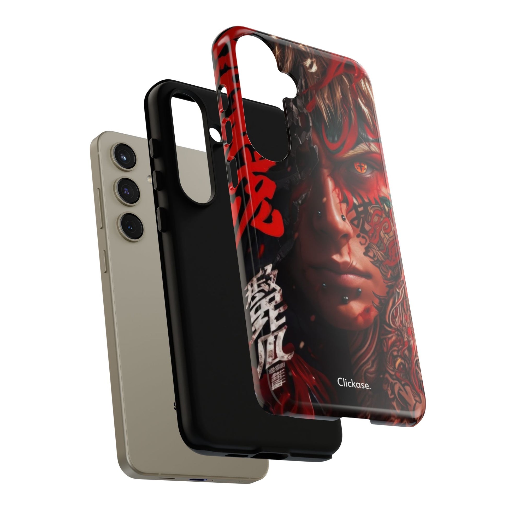 Evil Eye Anime - Tough Phone Case by