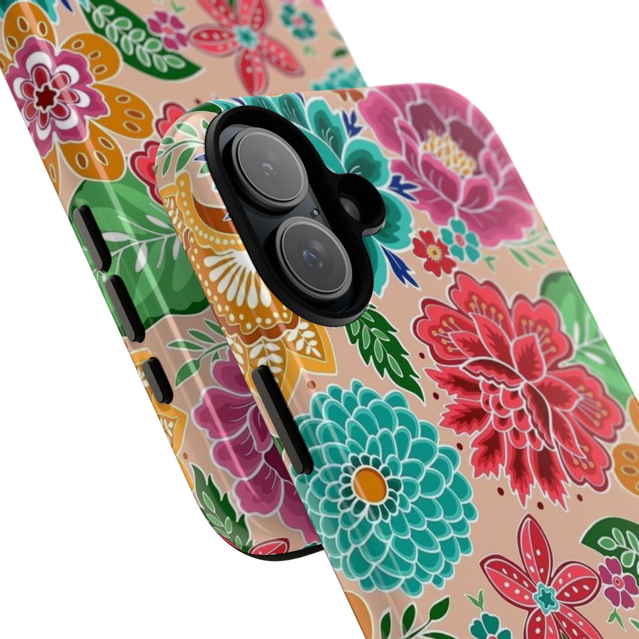 Cute Floral Design Tough Phone Case by