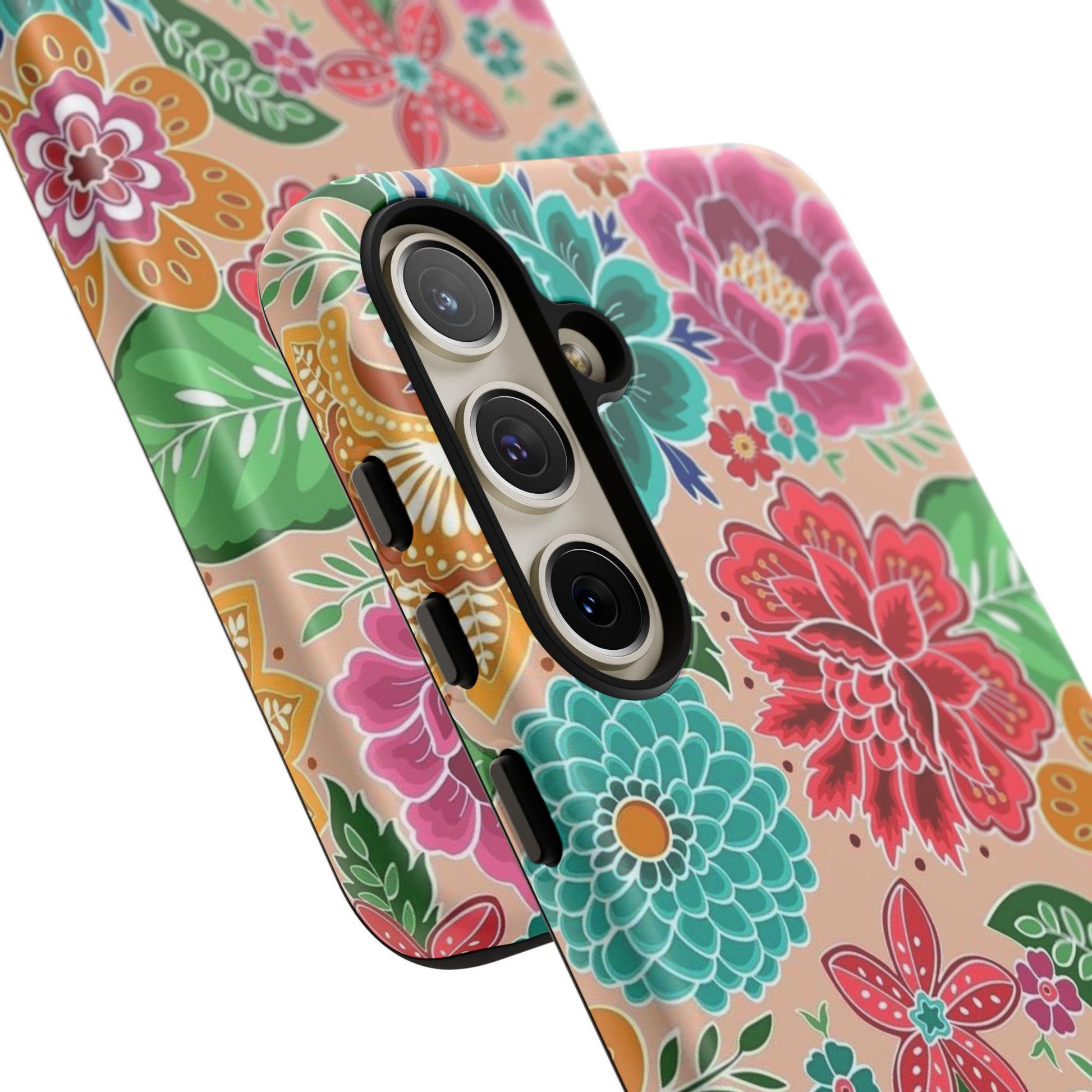 Cute Floral Design Tough Phone Case by
