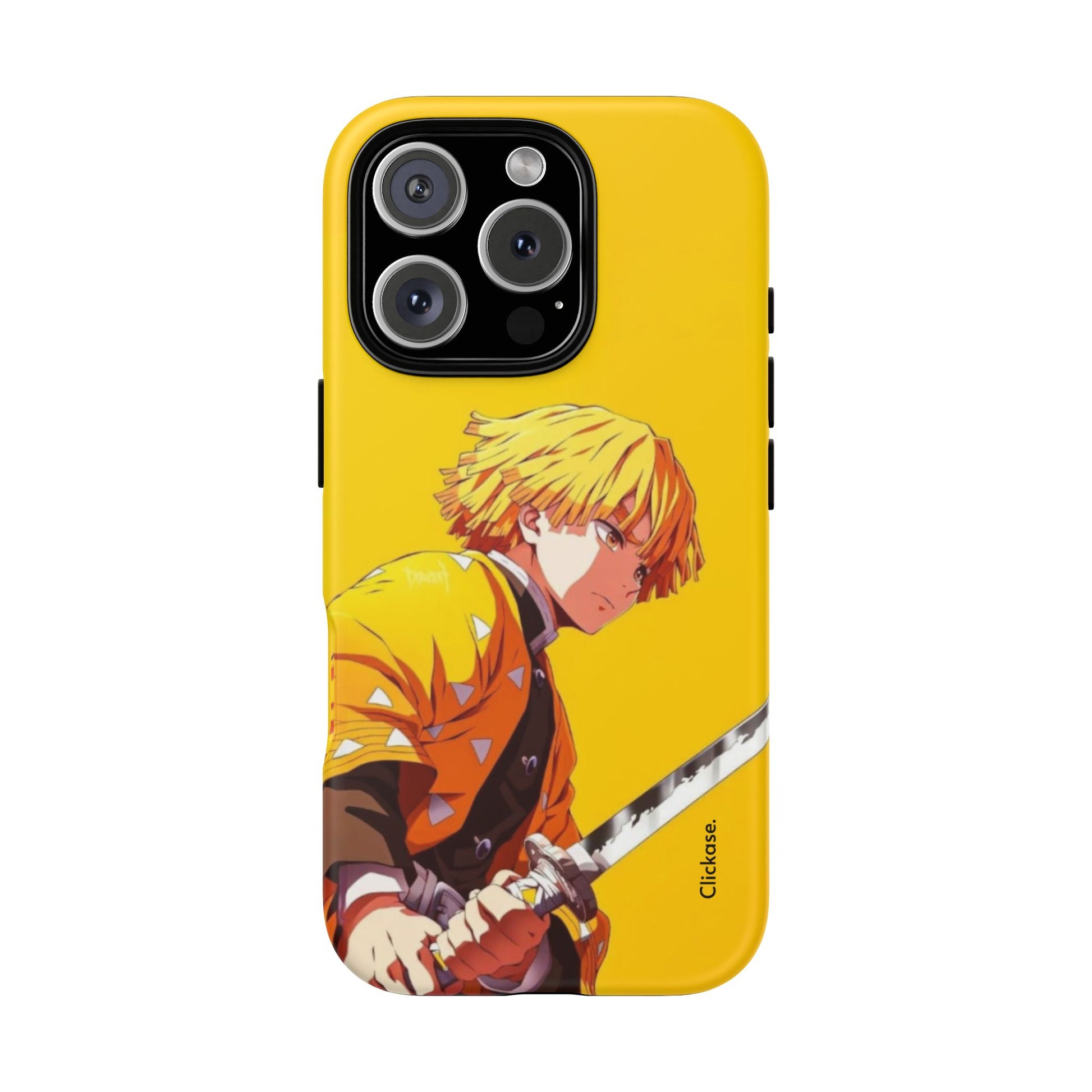 Zenitsu Agatsuma – Thunder Breathing Lightning Strike Tough Phone Case by