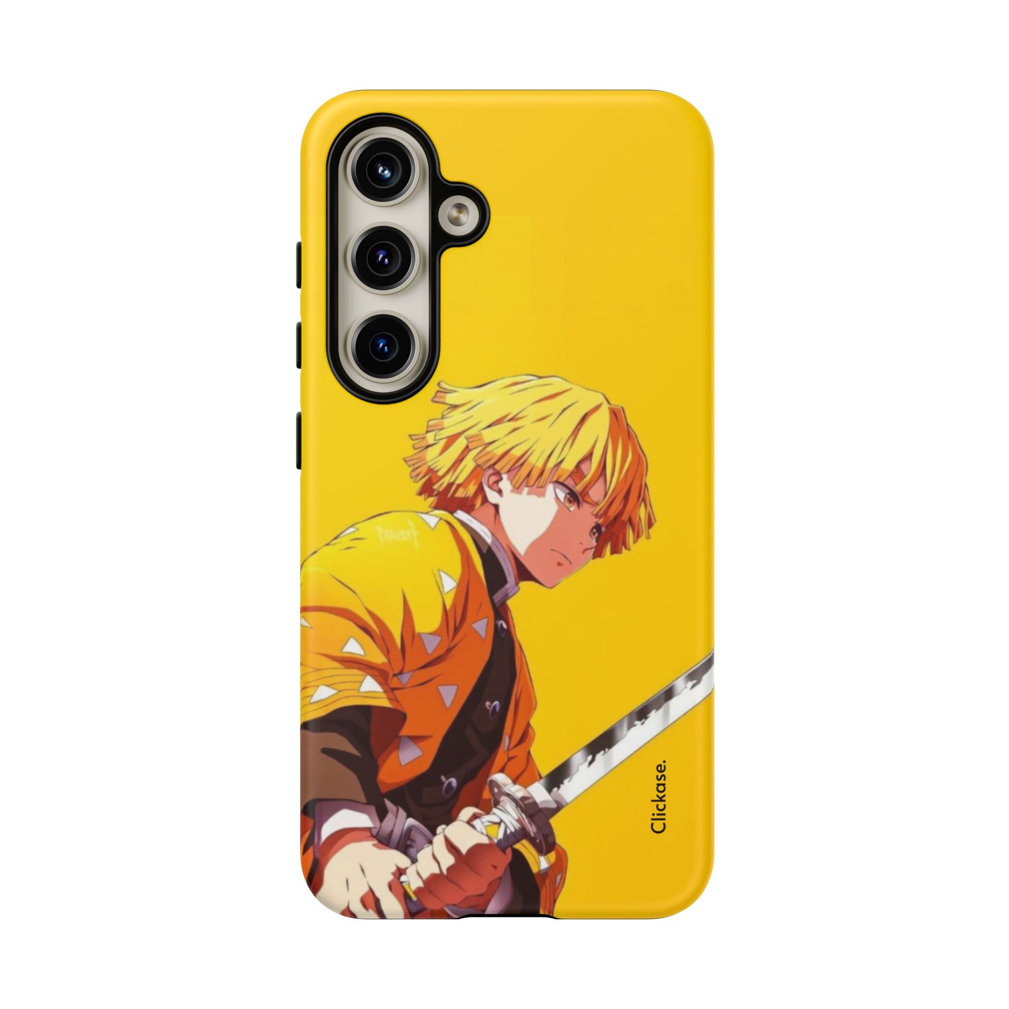 Zenitsu Agatsuma – Thunder Breathing Lightning Strike Tough Phone Case by