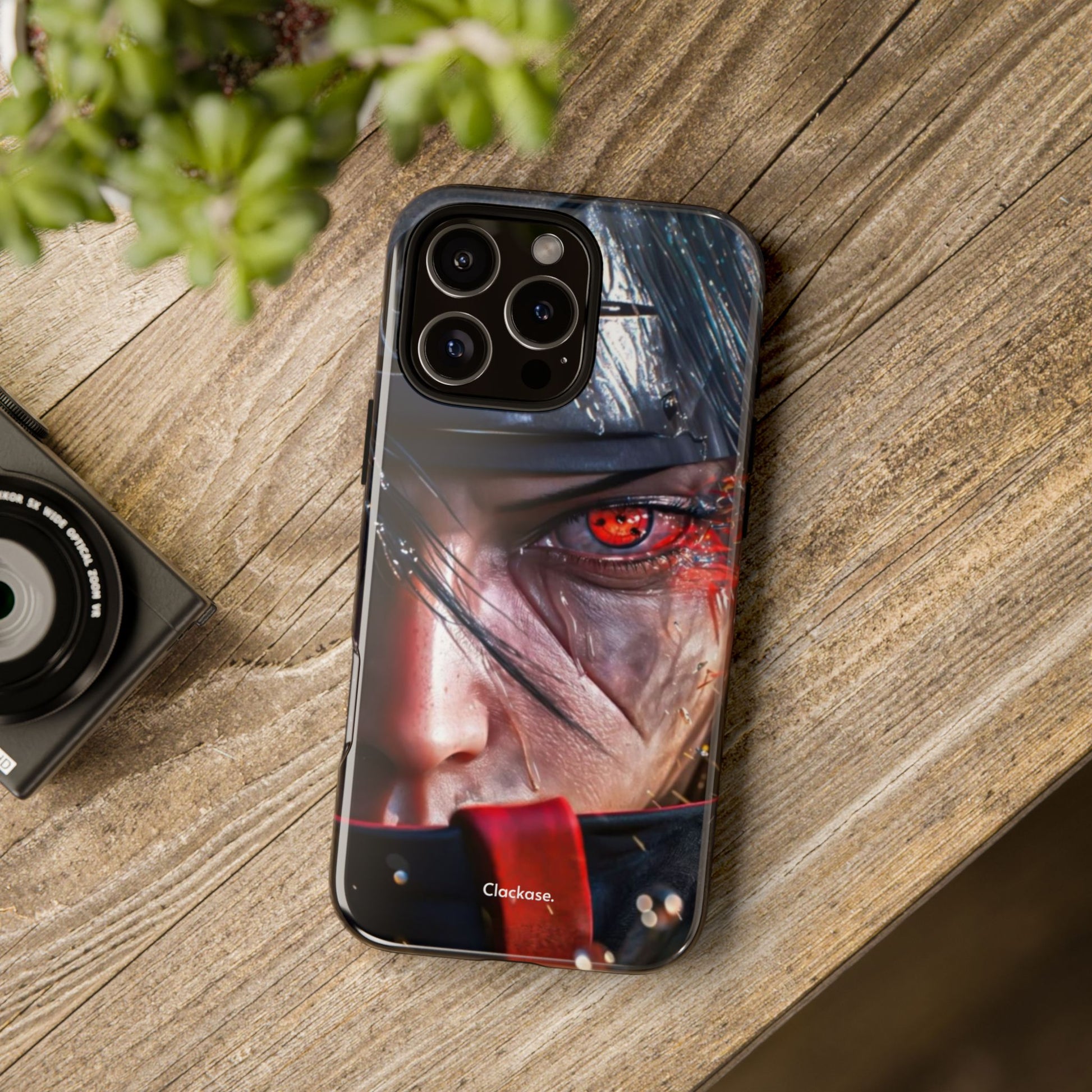 Itachi Uchiha – Eternal Sharingan Tough Phone Case by