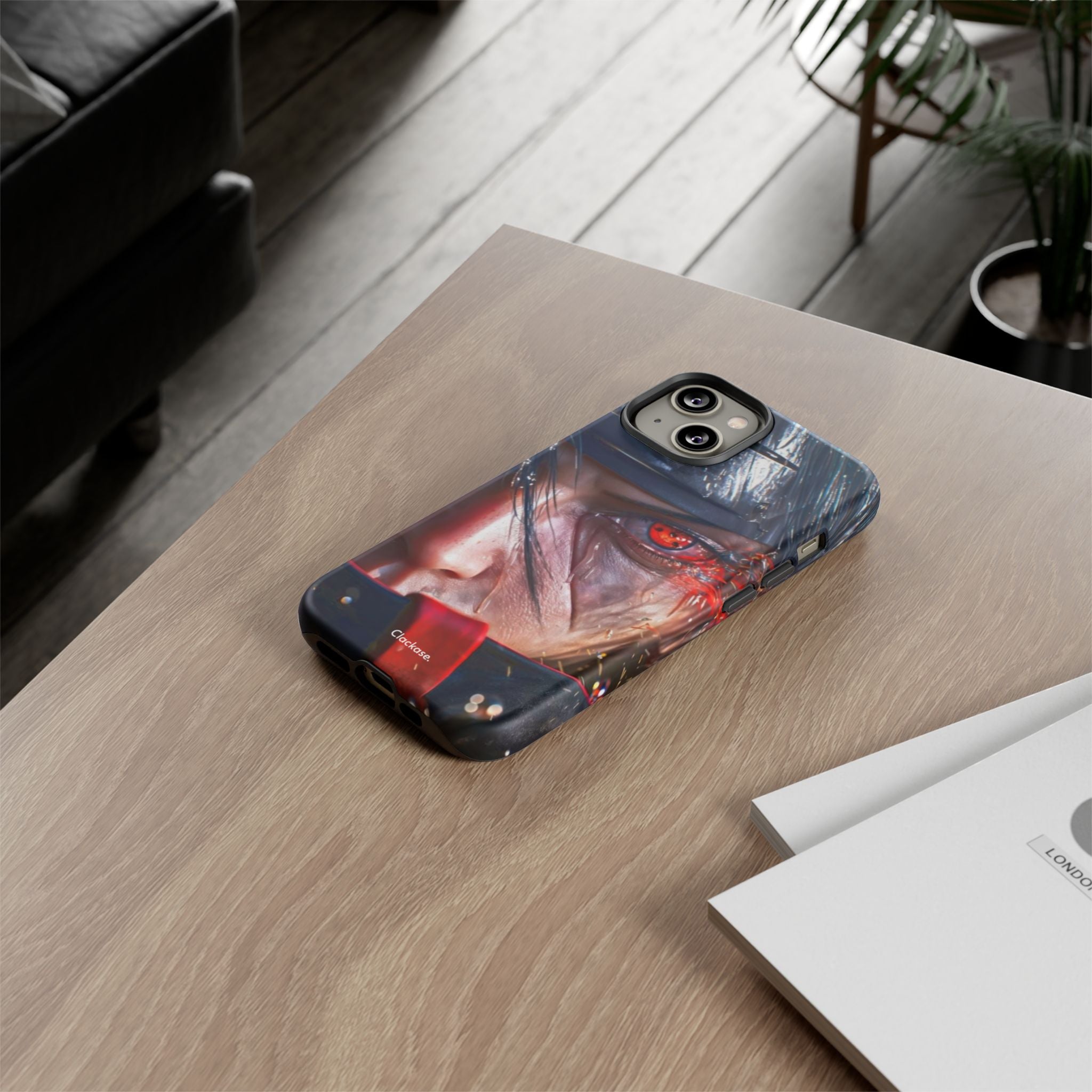 Itachi Uchiha – Eternal Sharingan Tough Phone Case by