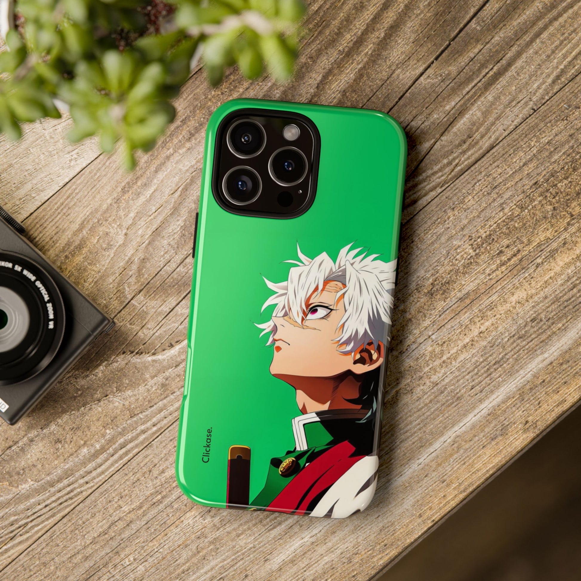 Sanemi Shinazugawa – Wind Hashira Fury Tough Phone Case by