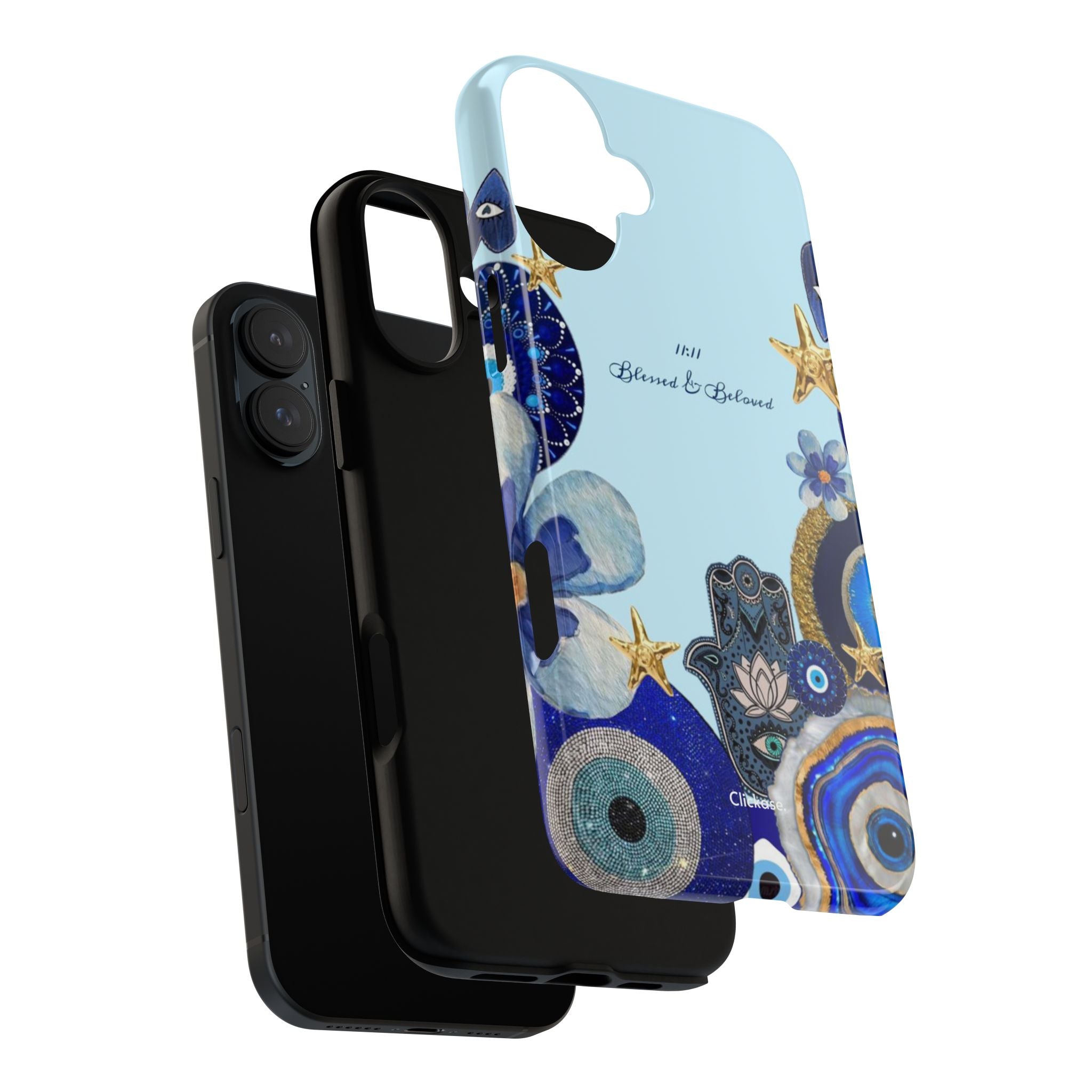 Hamsa Ocean-Inspired Tough Phone Case by