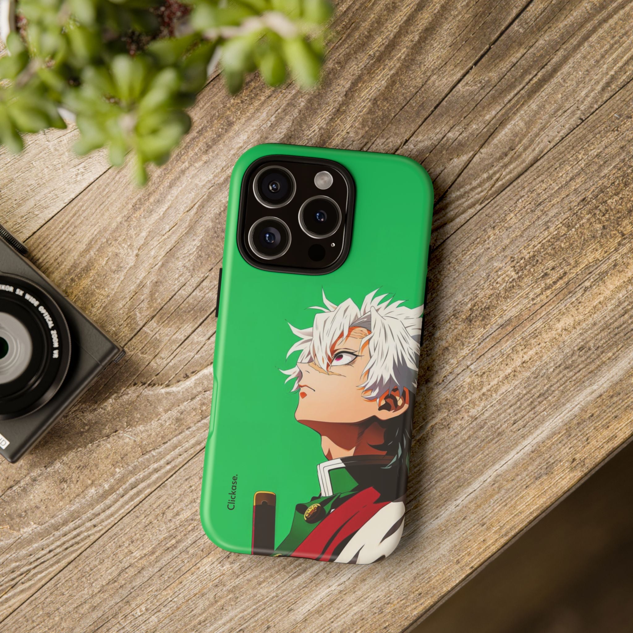 Sanemi Shinazugawa – Wind Hashira Fury Tough Phone Case by