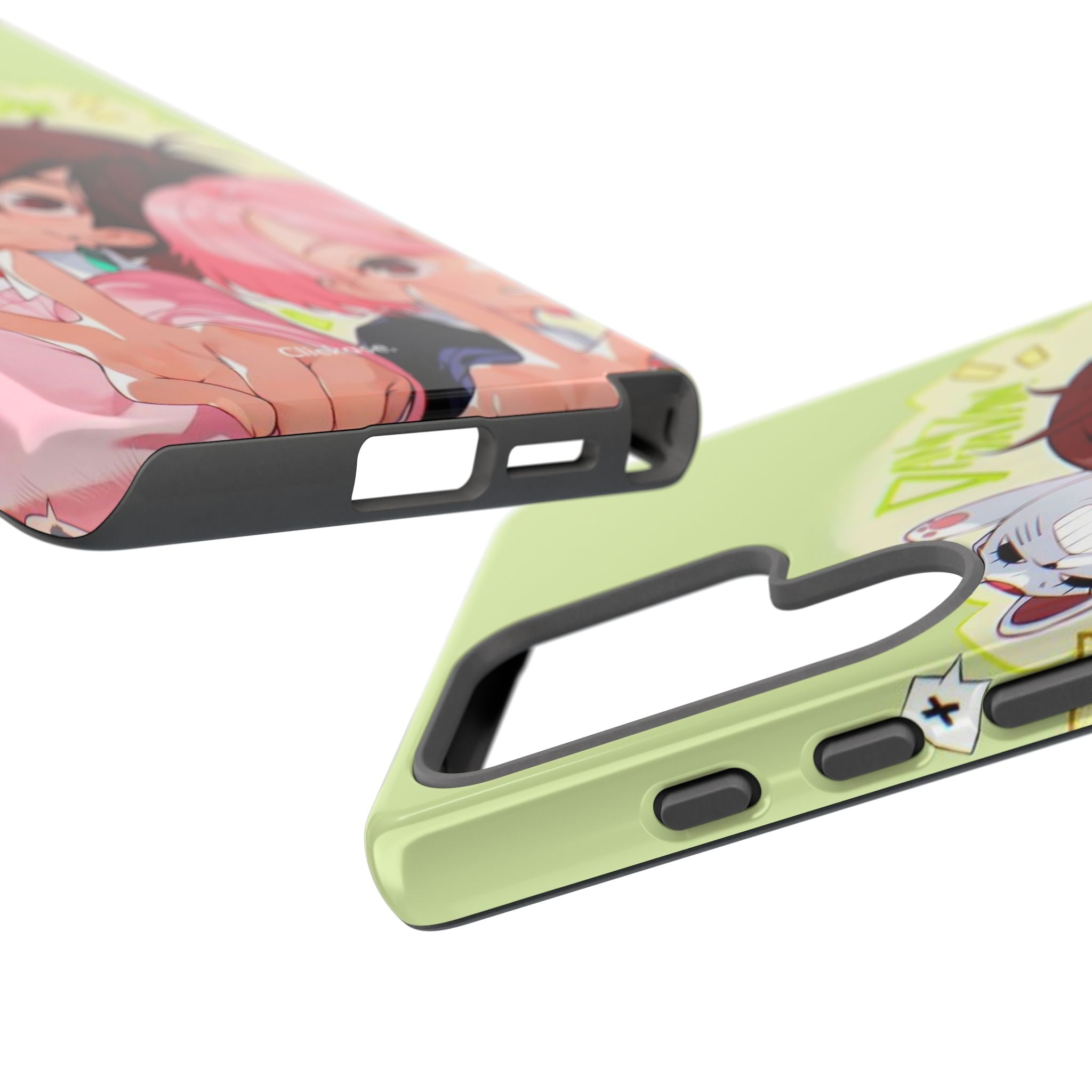Momo & Aira - Dan Da Dan Tough Phone CasePhone CaseClickase®Momo & Aira