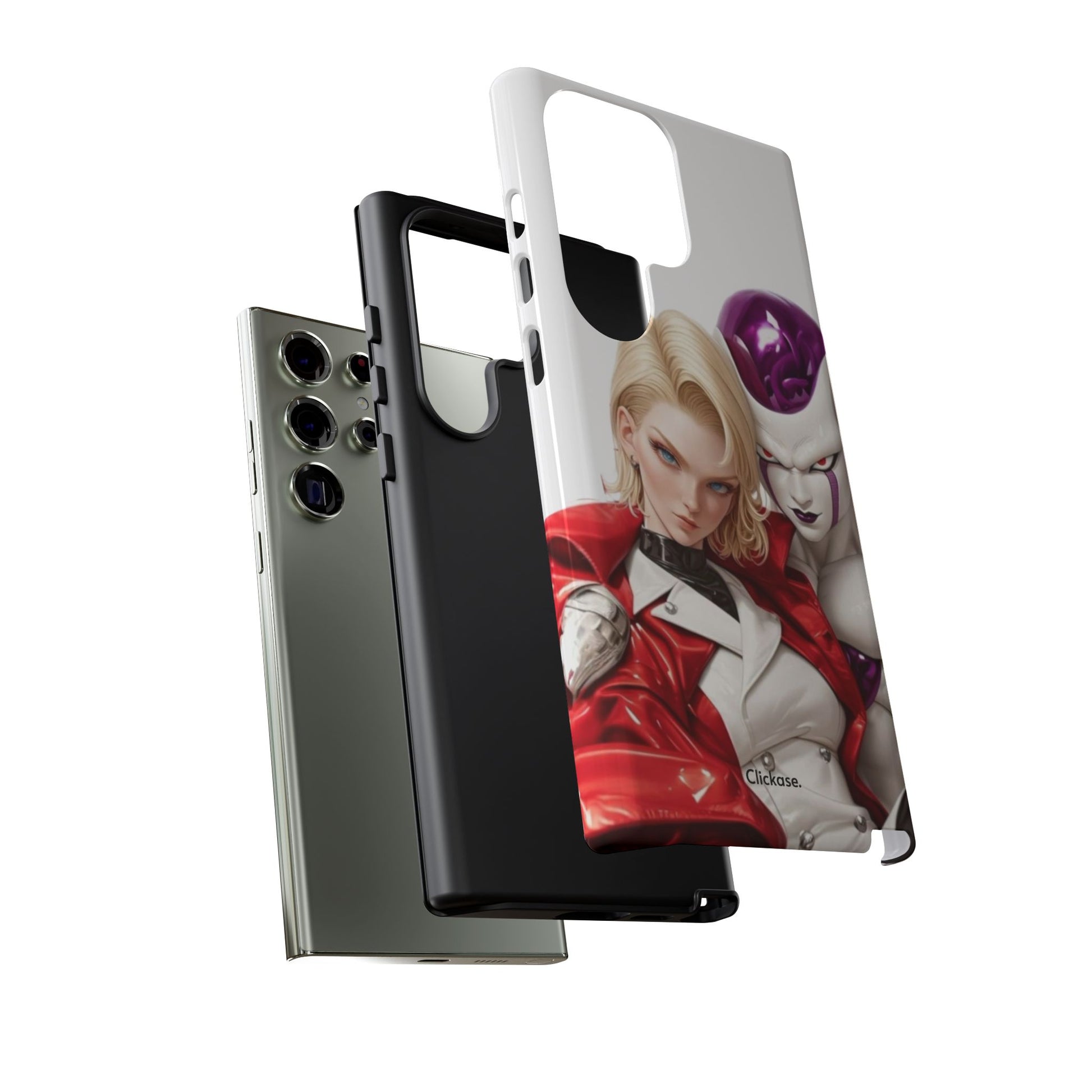 Frieza & Android 18 – Ultimate Power Duo Tough Phone Case by