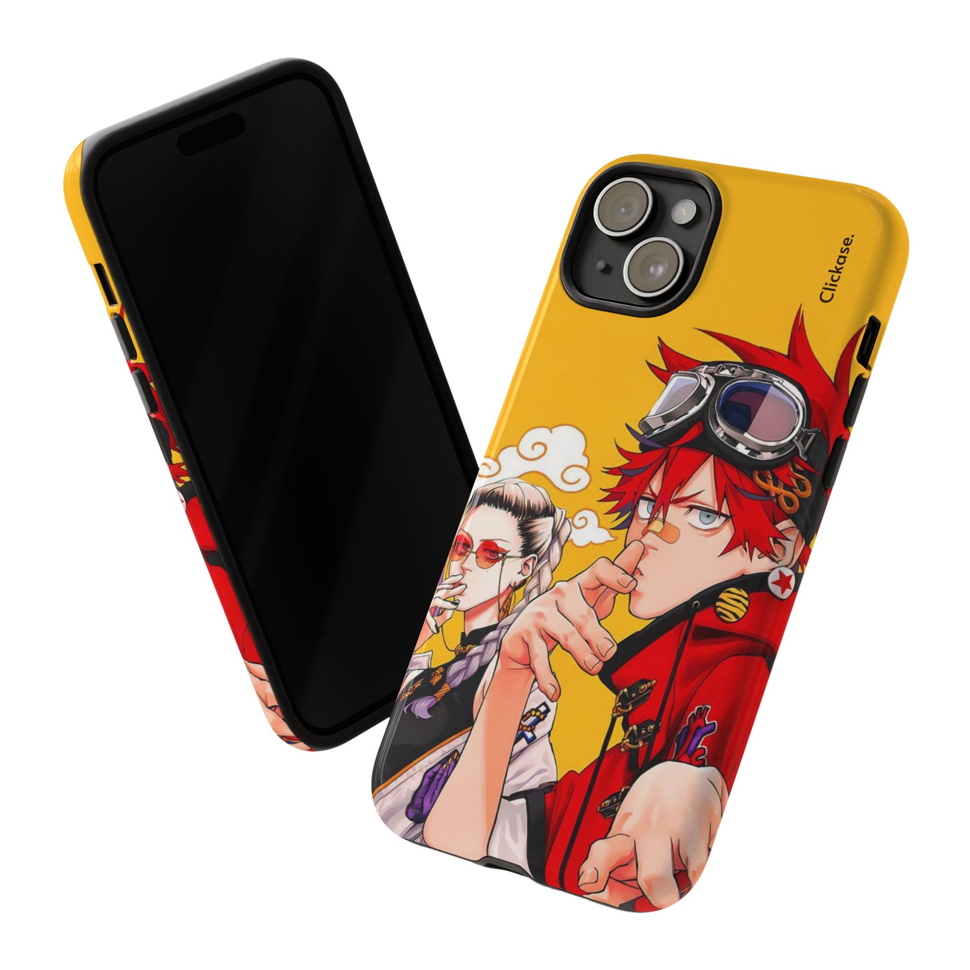 Alma & Tao Saotome - Gokurakugai Tough Phone Case by