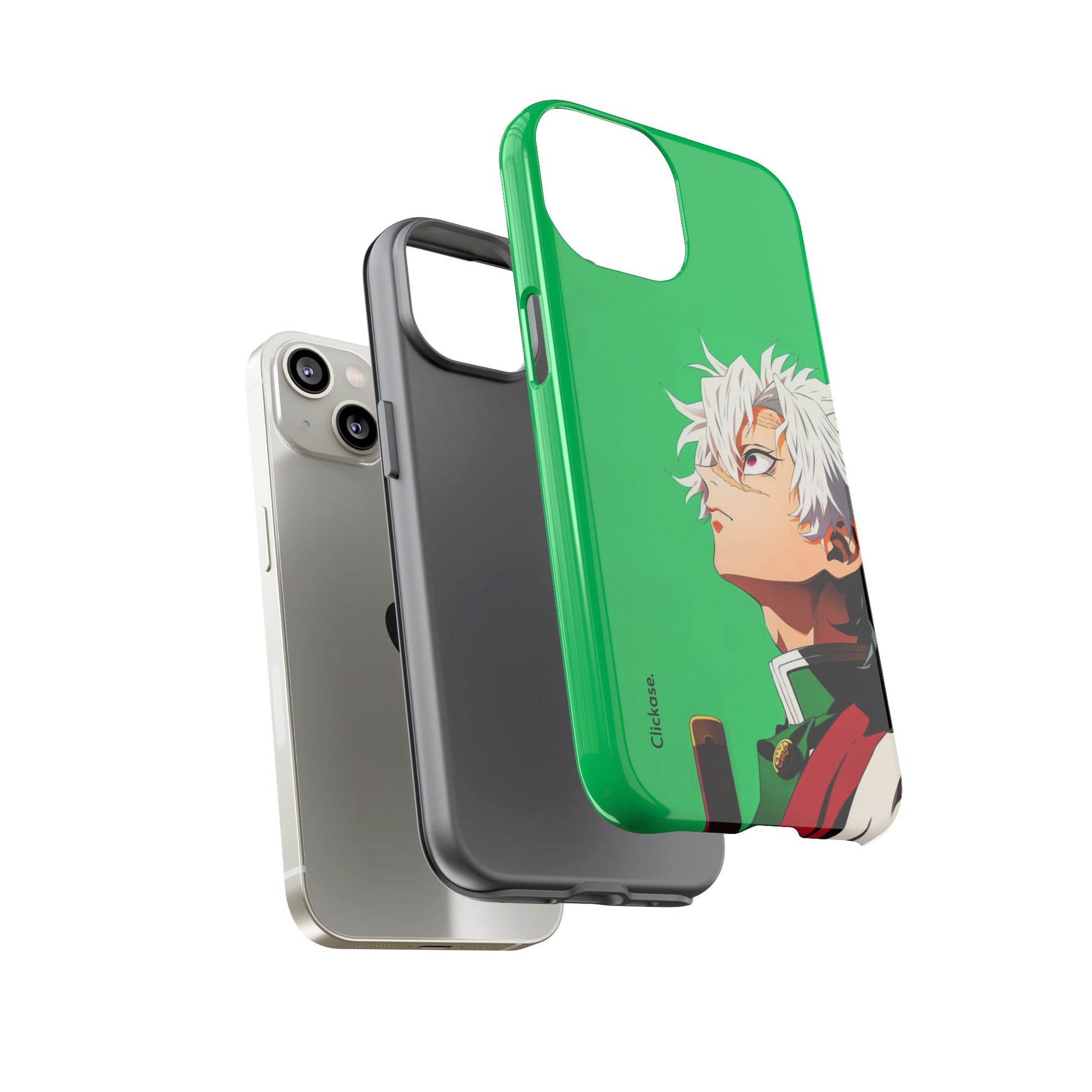 Sanemi Shinazugawa – Wind Hashira Fury Tough Phone Case by
