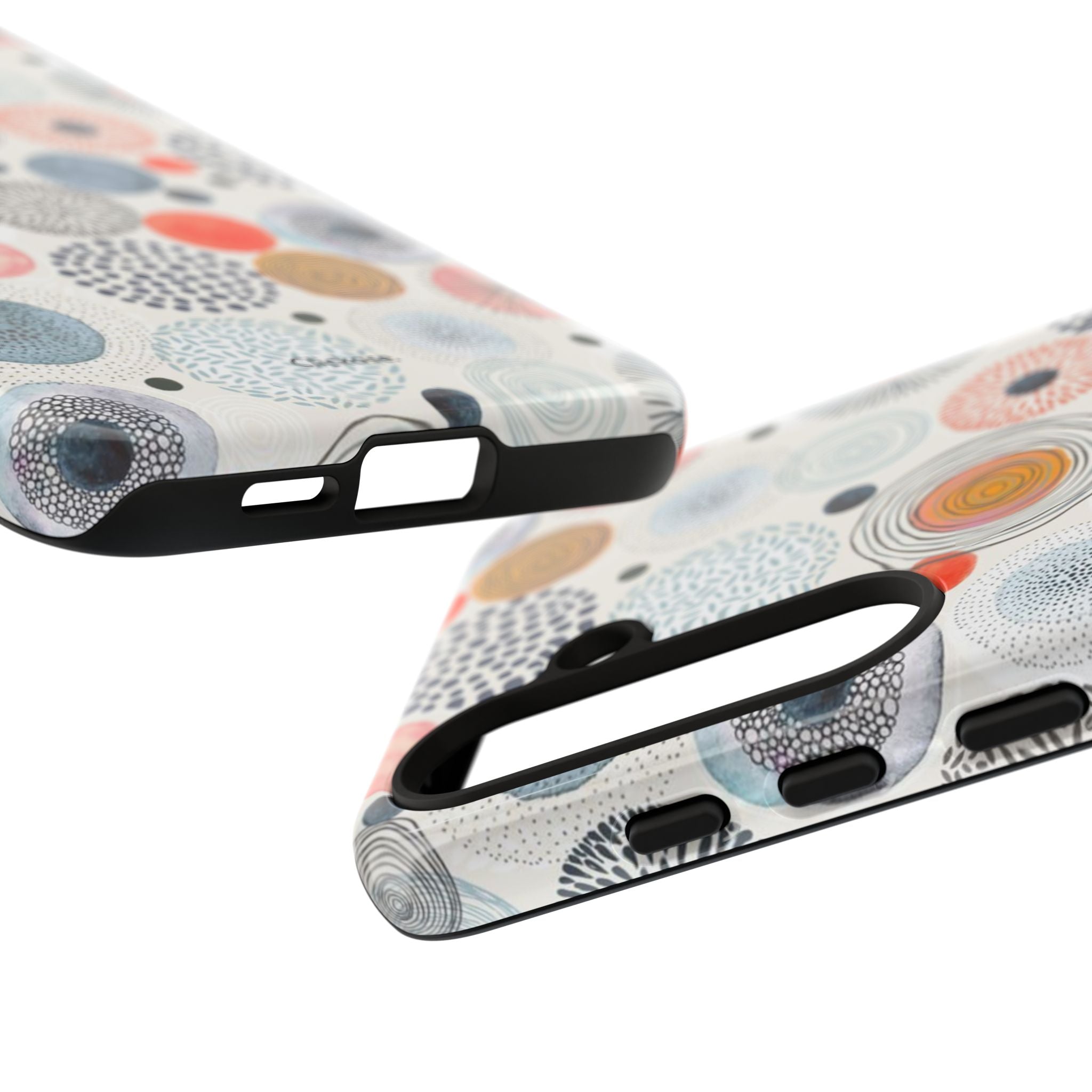 Colorful Abstract Tough Phone Case by