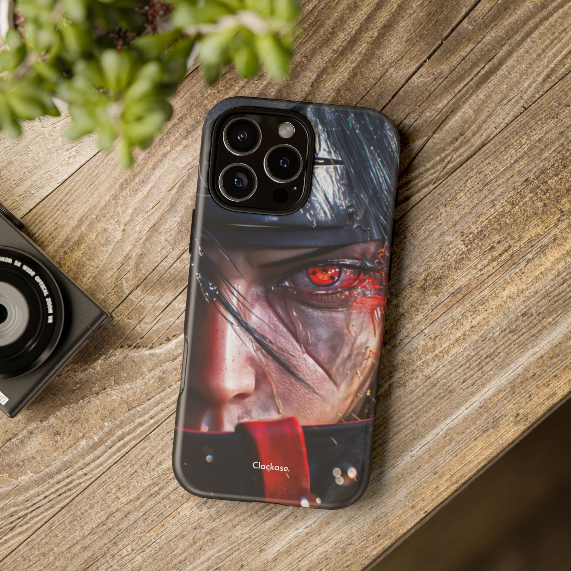 Itachi Uchiha – Eternal Sharingan Tough Phone Case by