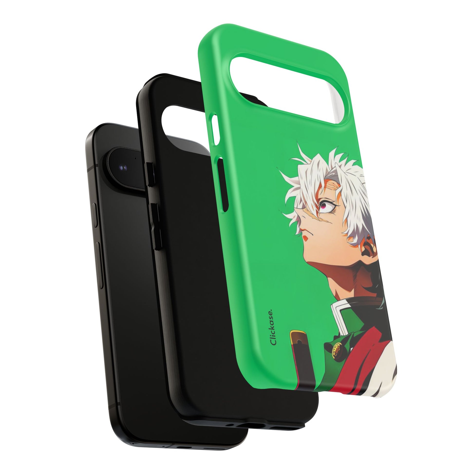 Sanemi Shinazugawa – Wind Hashira Fury Tough Phone Case by