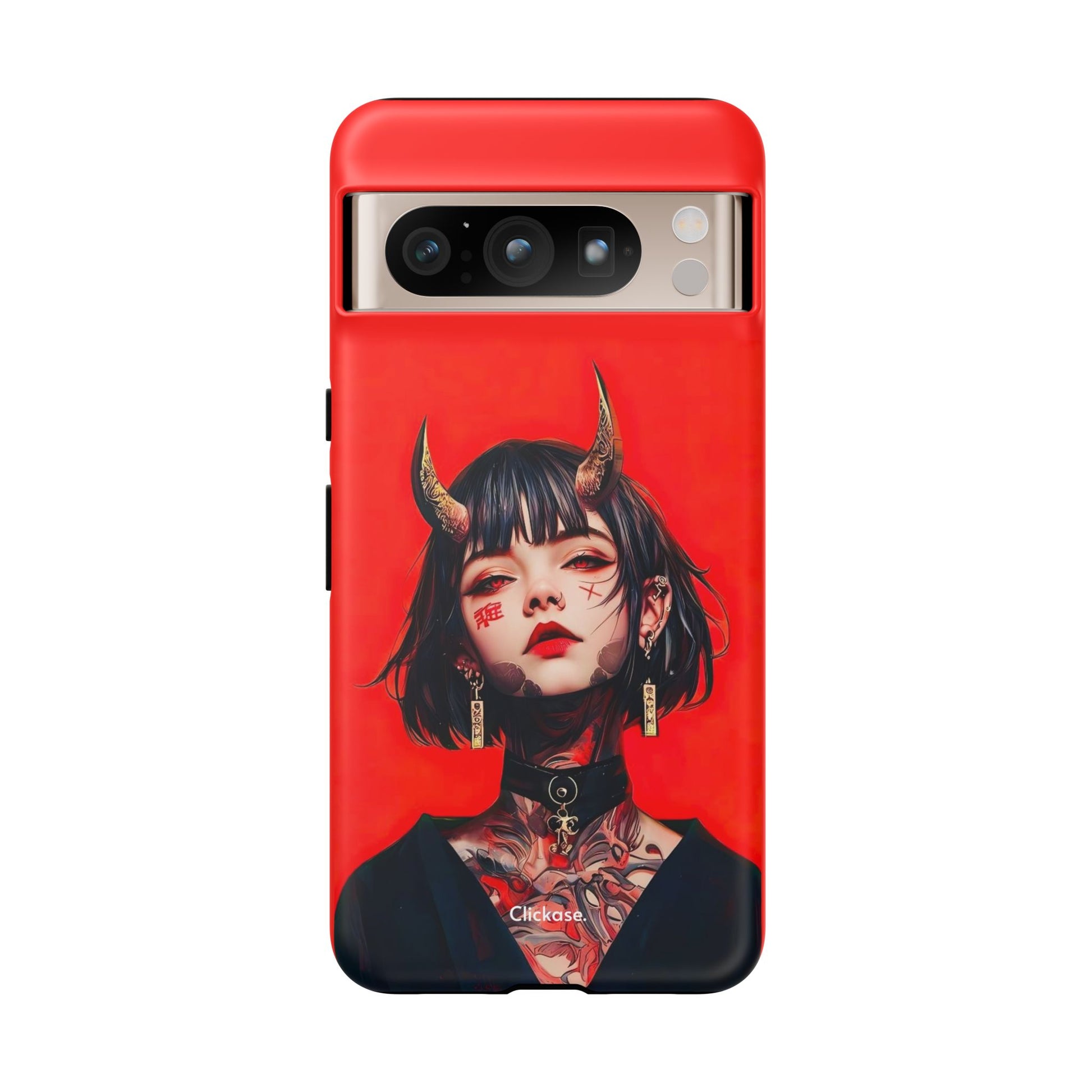 Stylish Phone Case with Edgy Design, Unique Phone Cover, Gothic Aesthetic Accessories, Trendy Cell Phone Case, Perfect Gift for Teens by