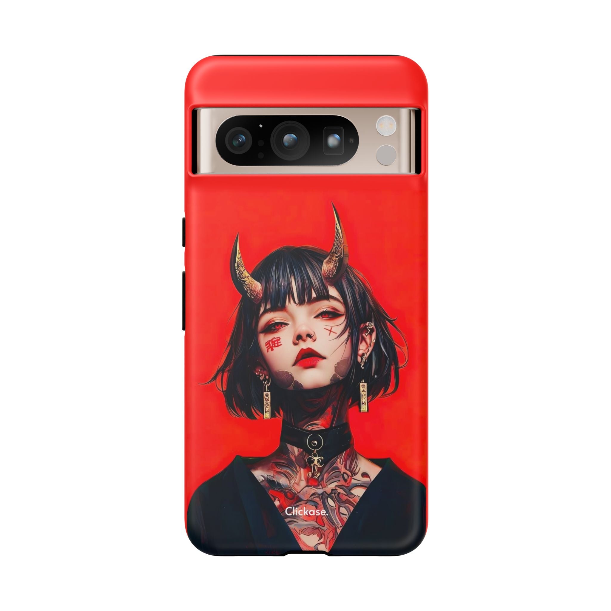 Stylish Phone Case with Edgy Design, Unique Phone Cover, Gothic Aesthetic Accessories, Trendy Cell Phone Case, Perfect Gift for Teens by
