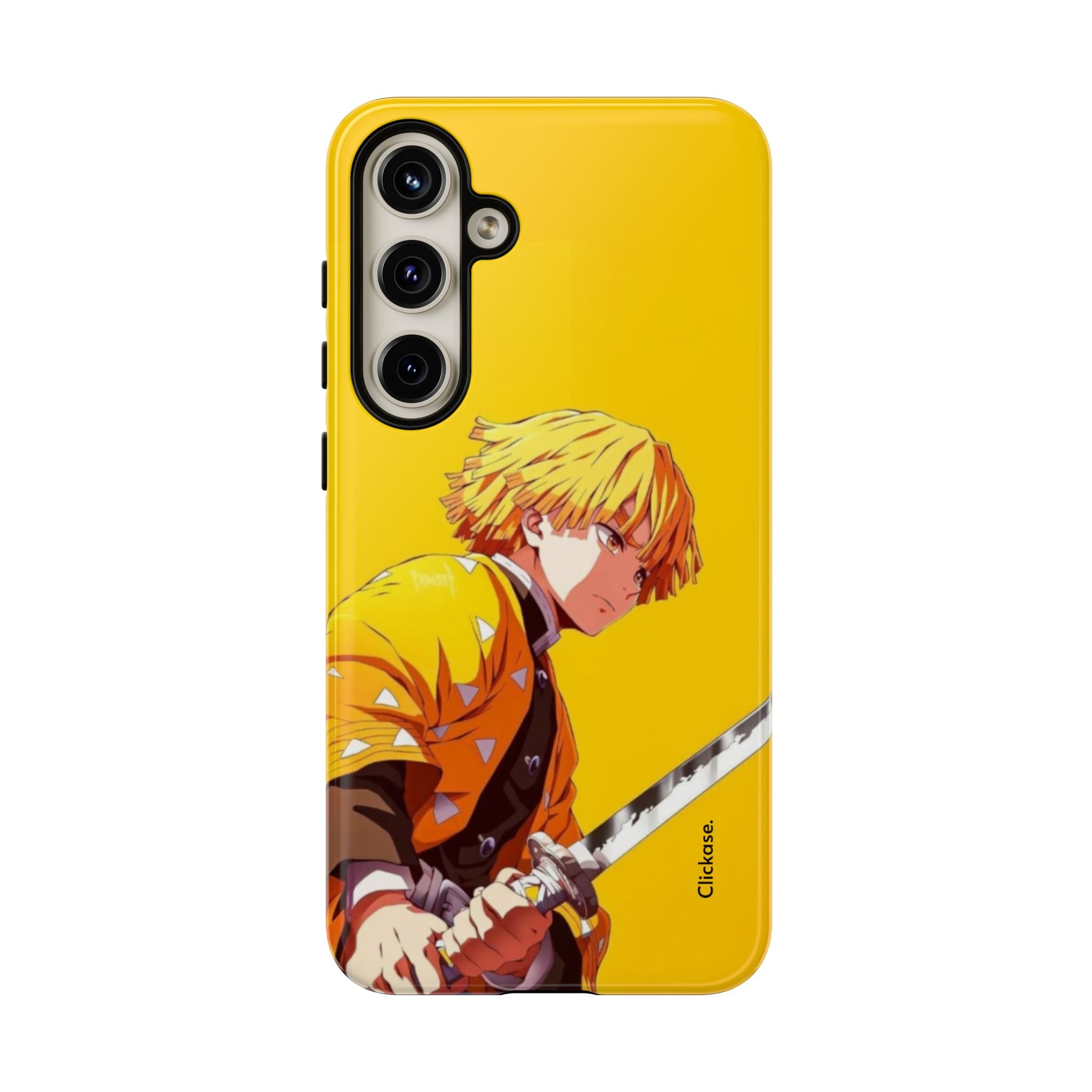Zenitsu Agatsuma – Thunder Breathing Lightning Strike Tough Phone Case by
