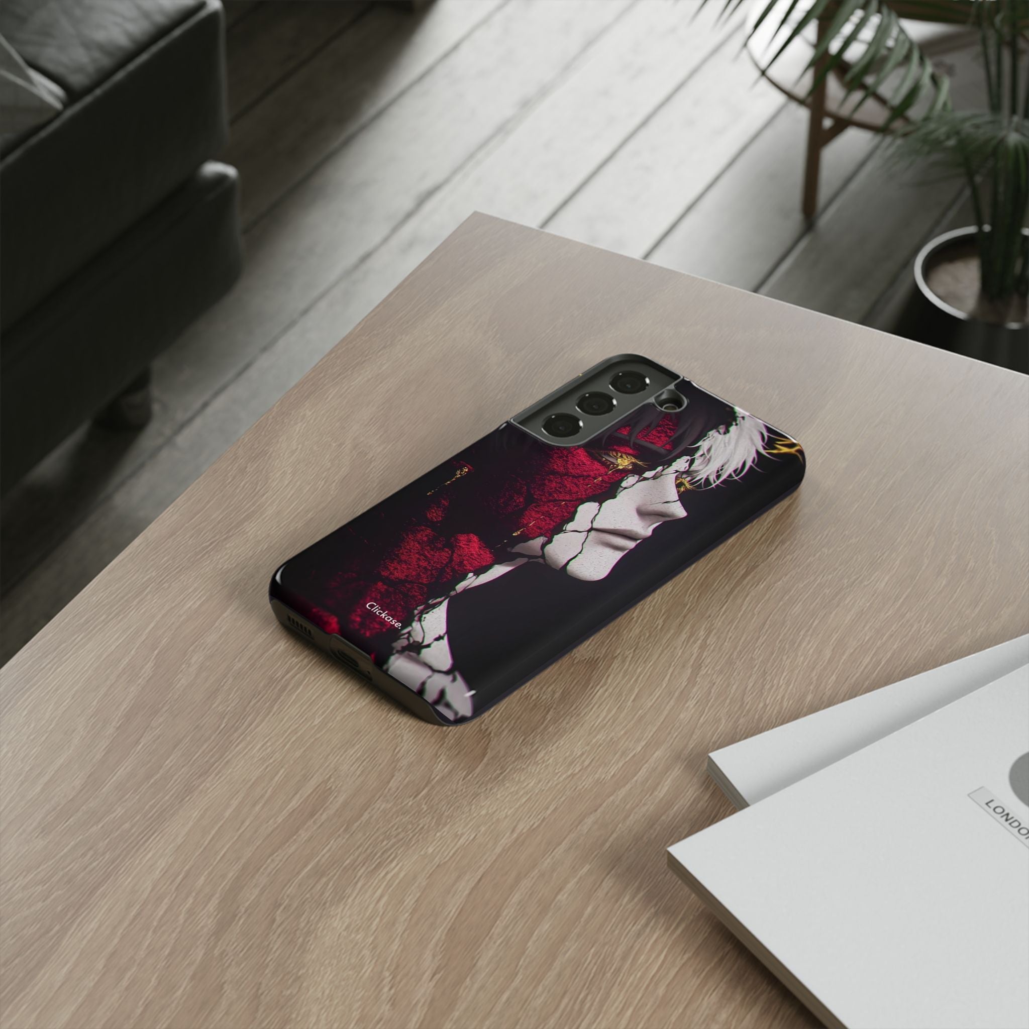 Duality Split Face Anime - Tough Phone Case by