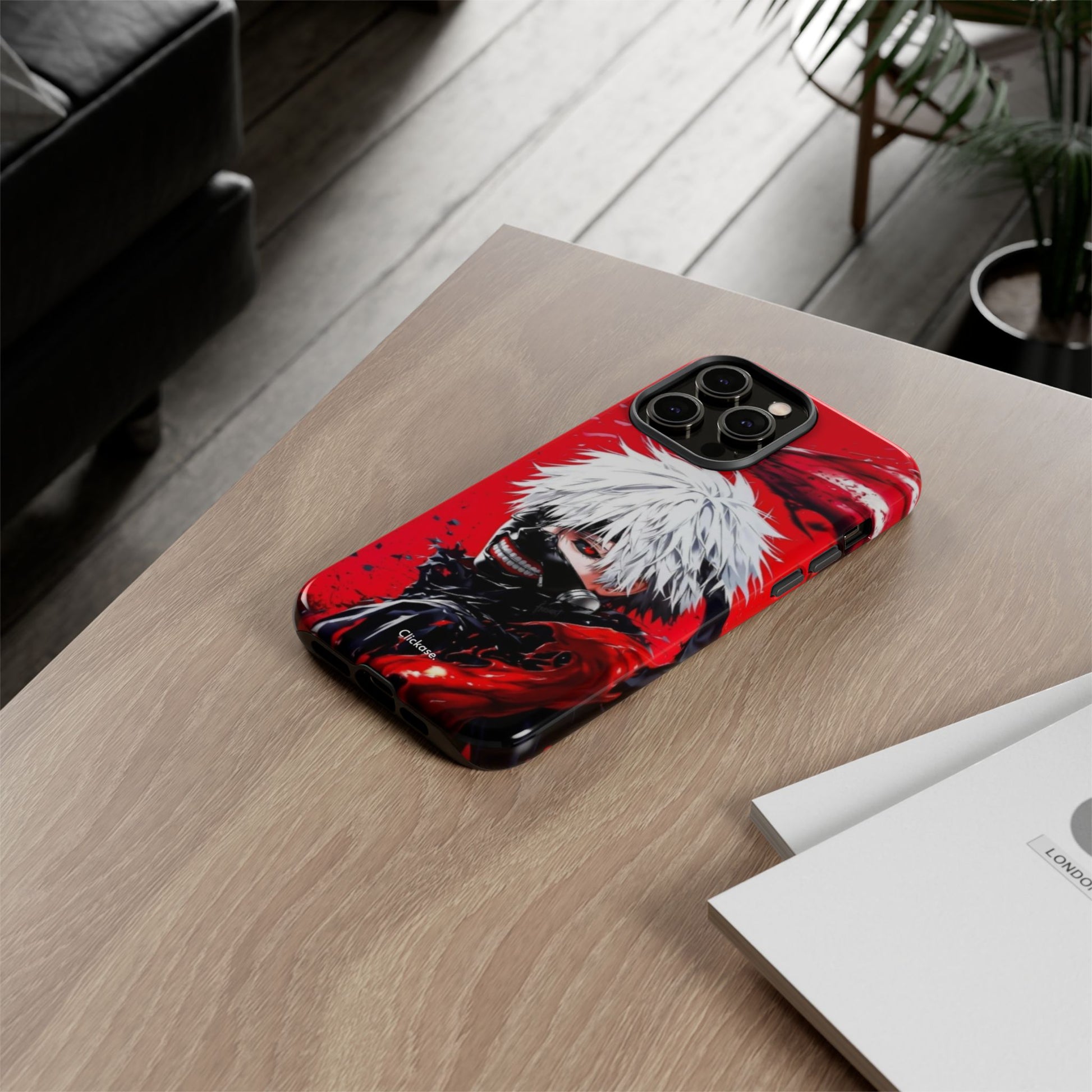 Ken Kaneki - Anime Tough Phone CasePhone CaseClickase®Ken Kaneki