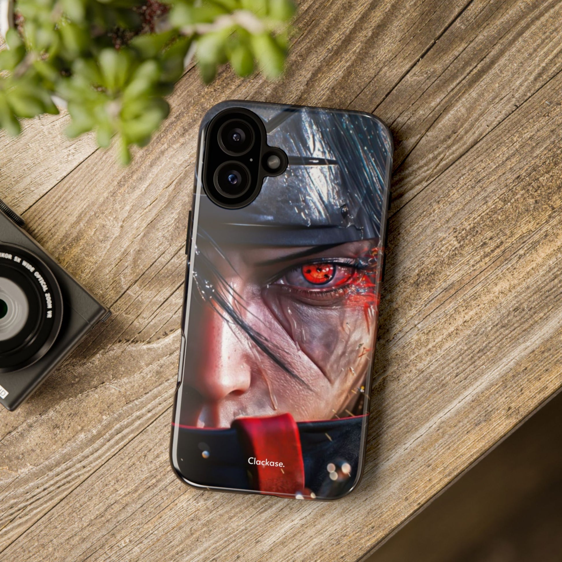 Itachi Uchiha – Eternal Sharingan Tough Phone Case by