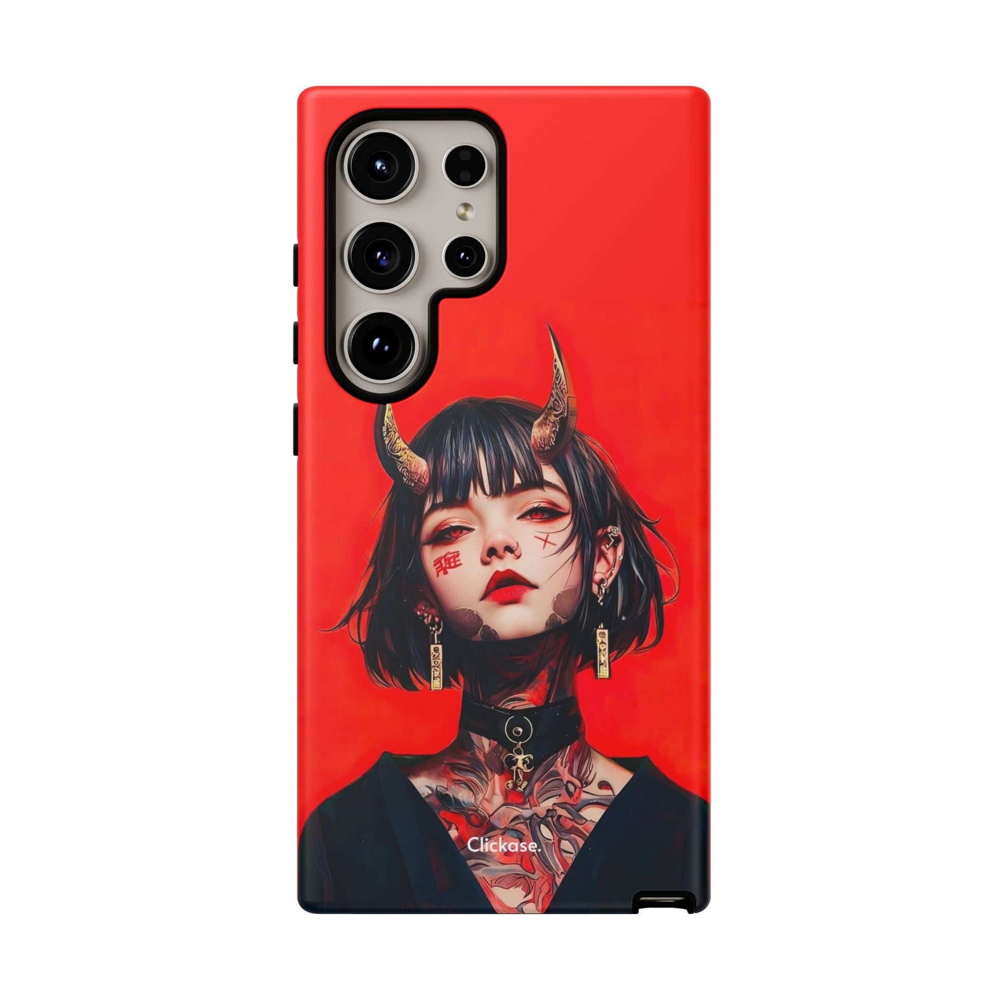 Stylish Phone Case with Edgy Design, Unique Phone Cover, Gothic Aesthetic Accessories, Trendy Cell Phone Case, Perfect Gift for Teens by