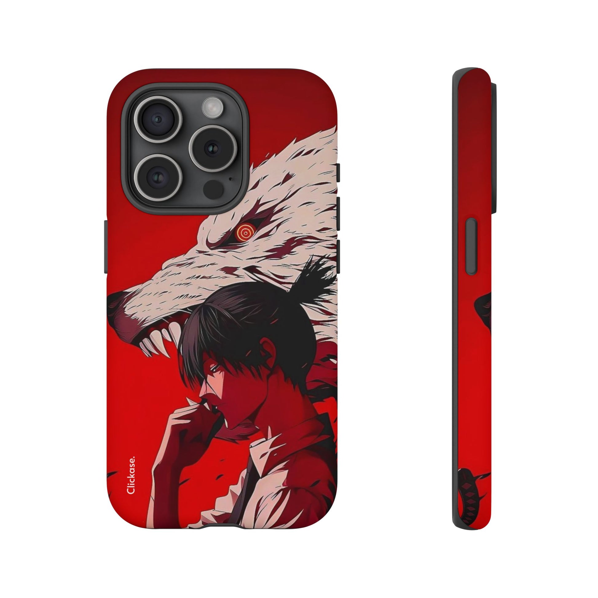 Samurai Wolf - Tough Phone Case by