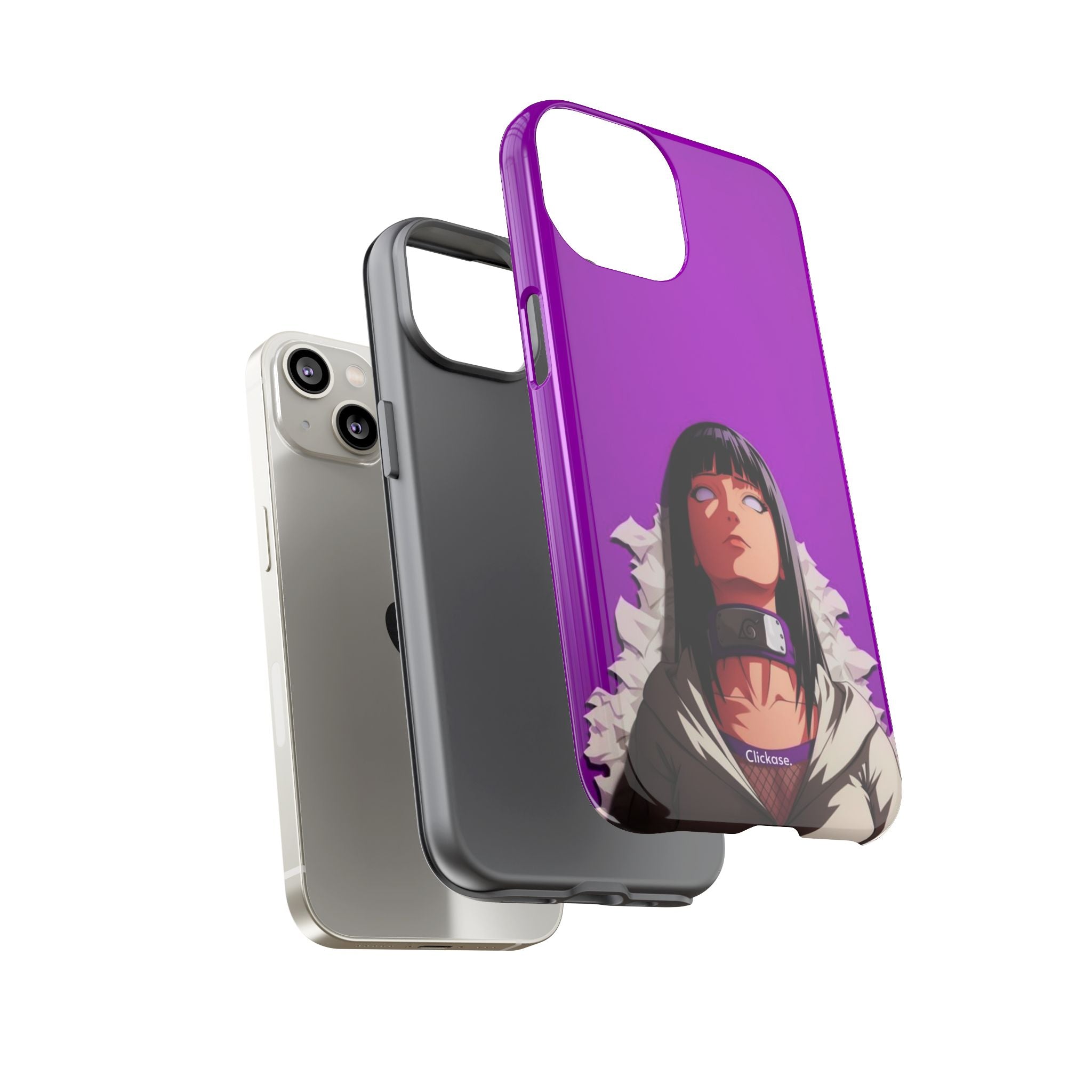 Hinata Hyuga - Naruto Tough Phone CasePhone CaseClickase®Hinata Hyuga - Naruto