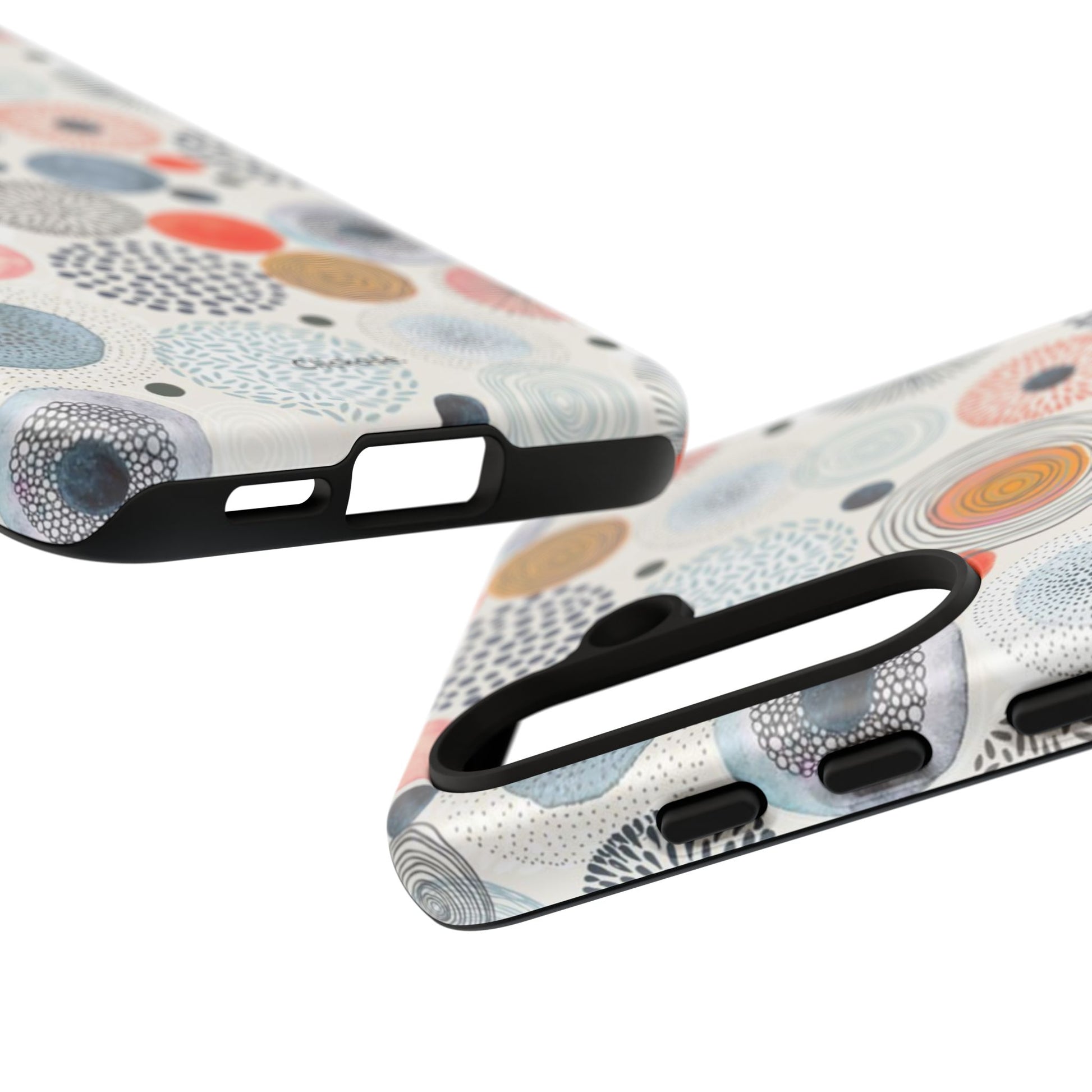 Colorful Abstract Tough Phone Case by