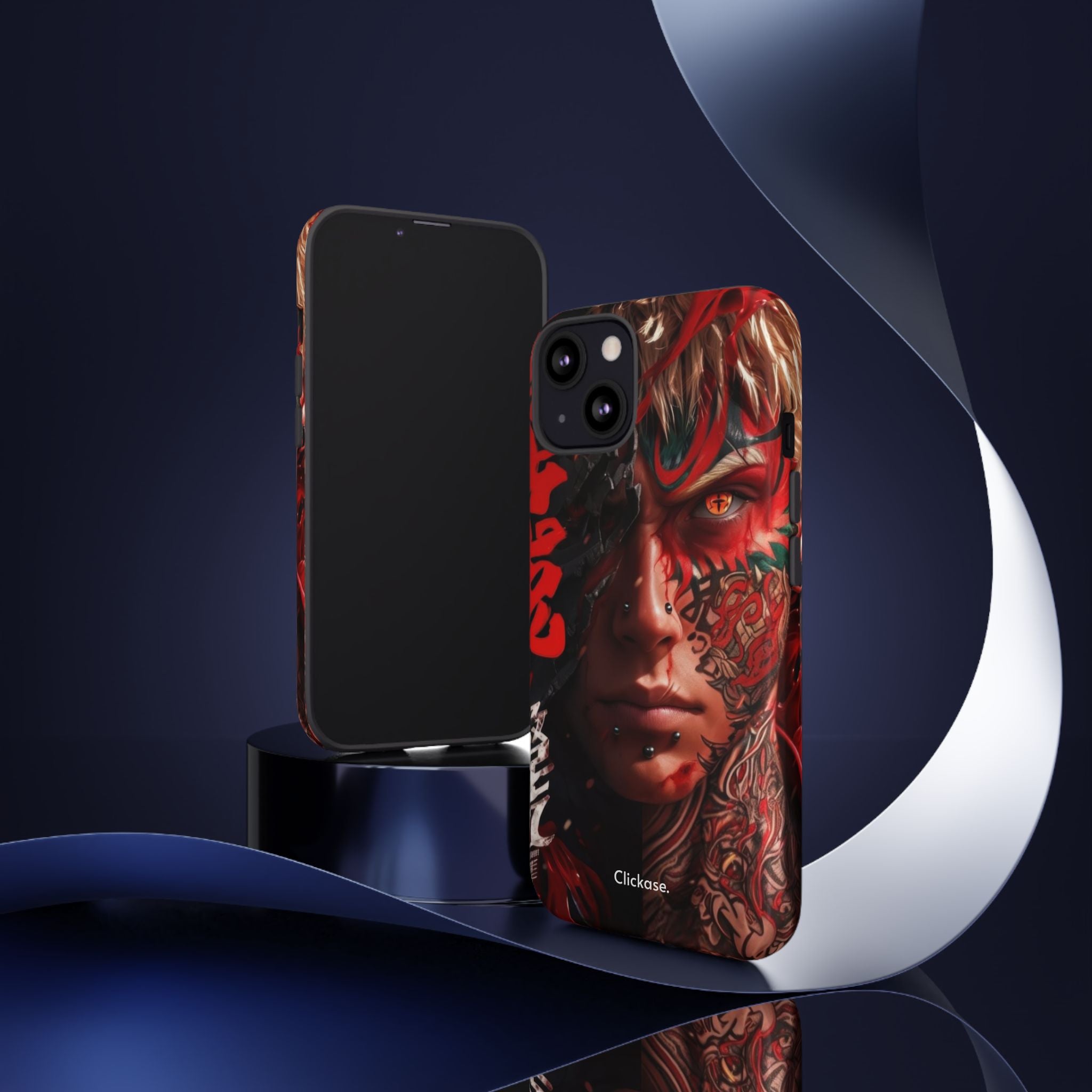 Evil Eye Anime - Tough Phone Case by