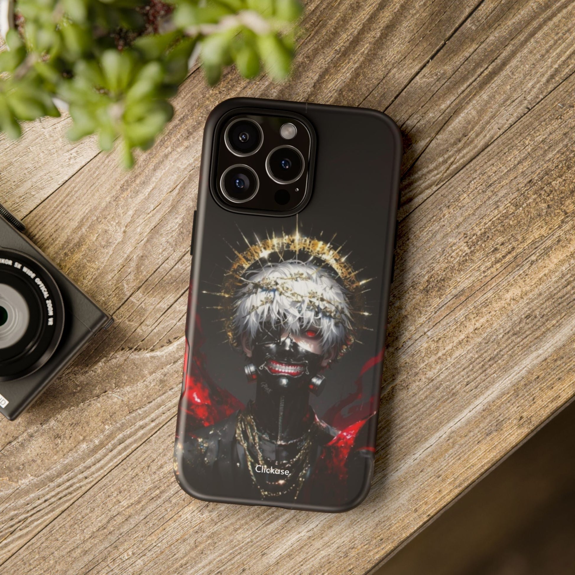 Ken Kaneki Anime Touch Phone Case with bold 3D design and durable protective features